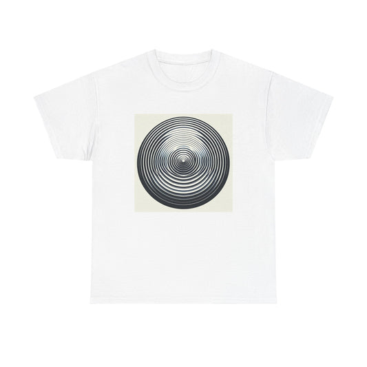 Depth Defying: Dive into the Concentric Illusion T-Shirt