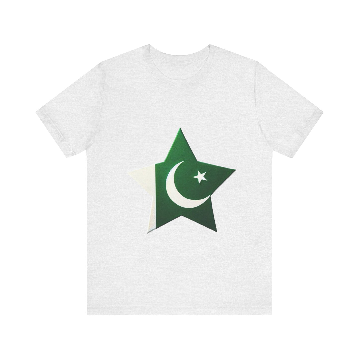 Pakistan flag design [Unisex Jersey Short Sleeve Tee]