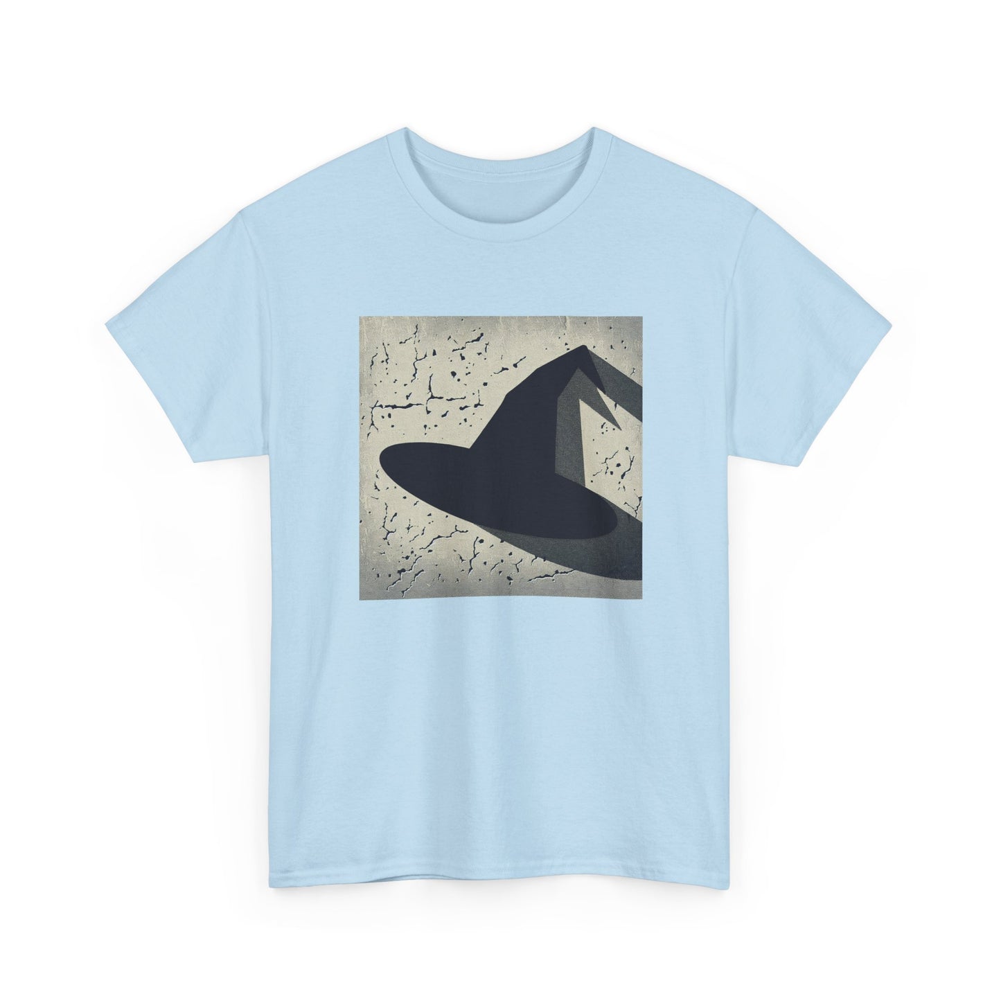 Whimsical Witchcraft: Shadows Cast on Textured Walls T-Shirt