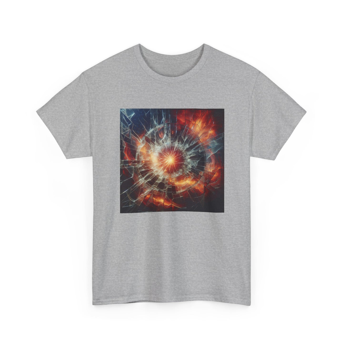 Shattered Radiance: Ignite the Fractured Glow T-Shirt