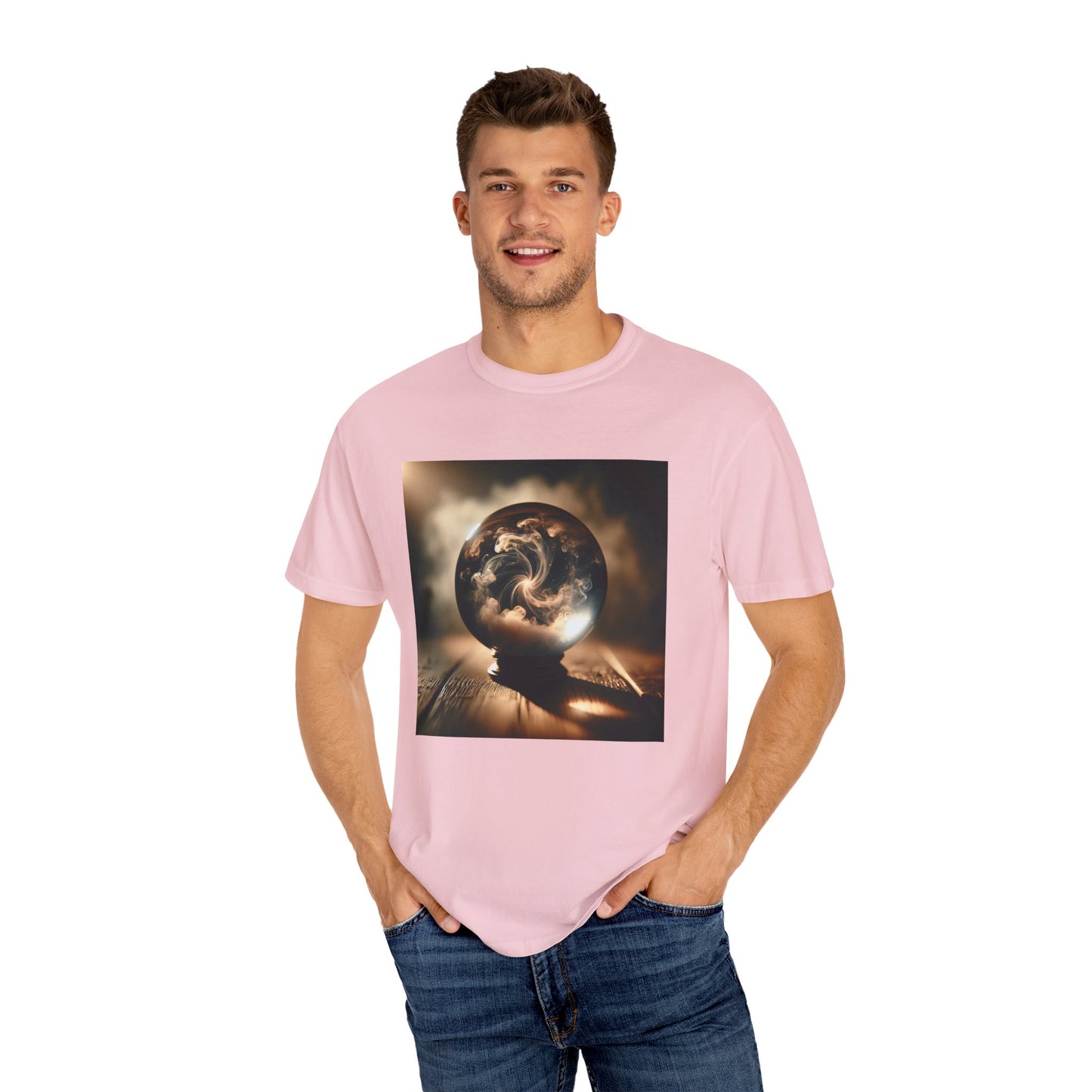 Enchanted Glimpse: Mystical Visions Swirling Within T-Shirt