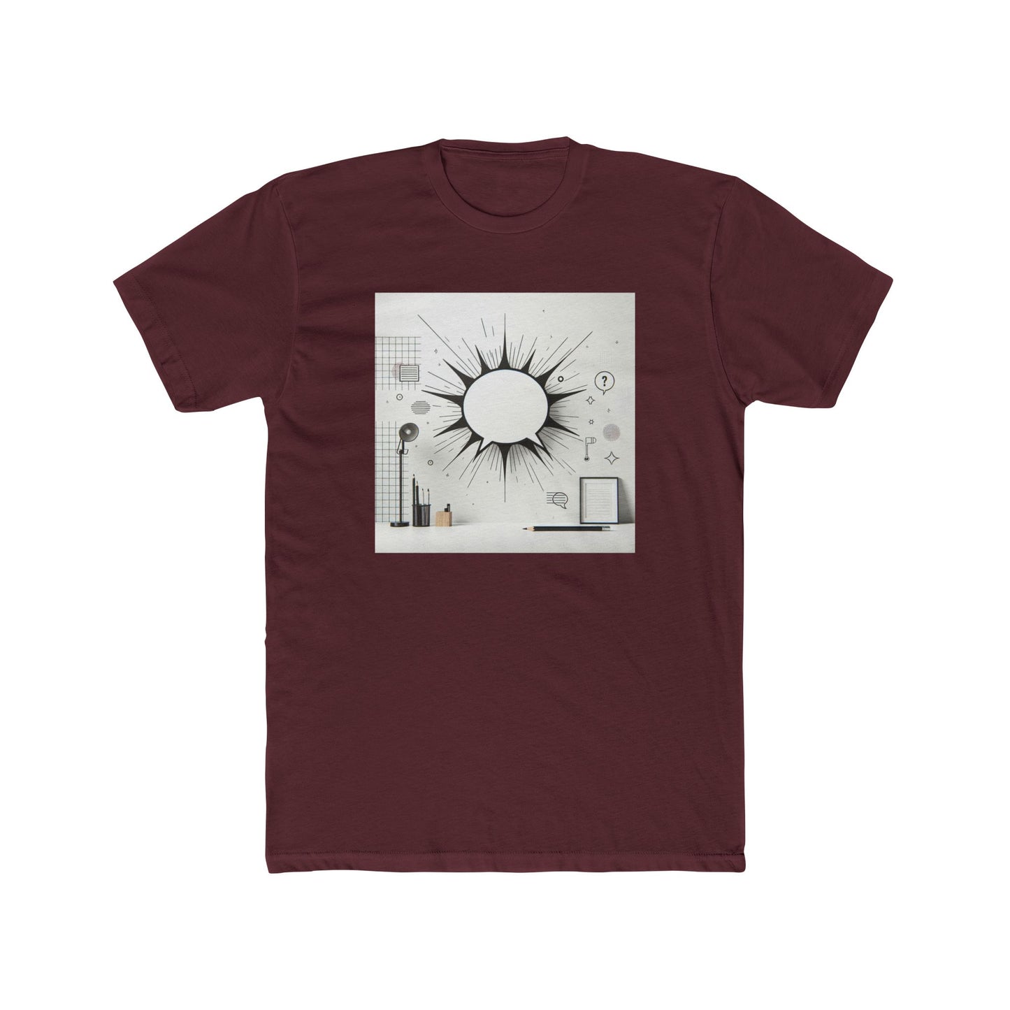 Silent Story: Words Speak Louder Than Faces T-Shirt
