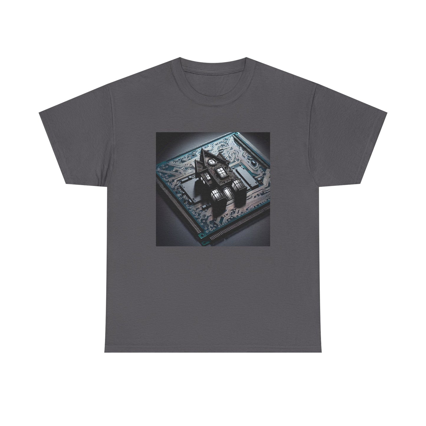 Techno Haunt: Ghostly Circuits of the Night T-Shirt
