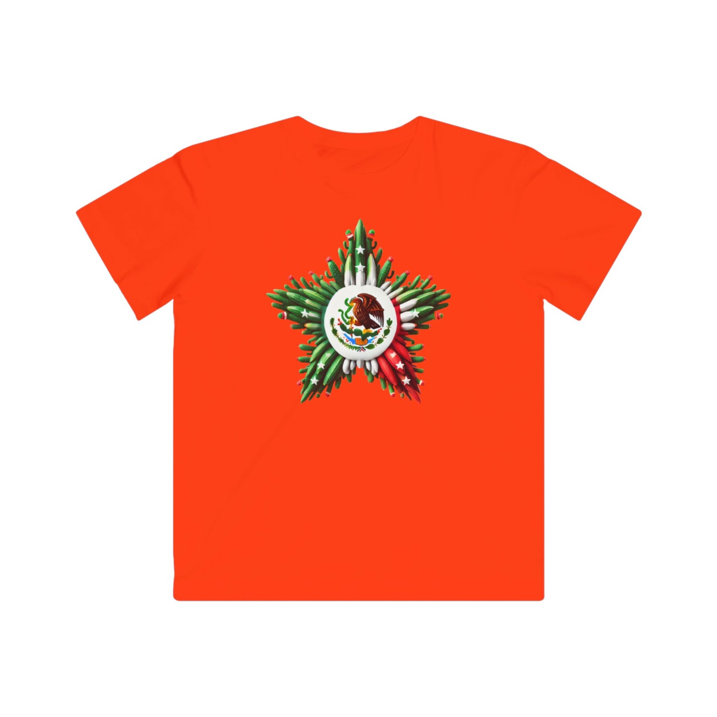 Mexican flag Design [Kids Fine Jersey Tee]