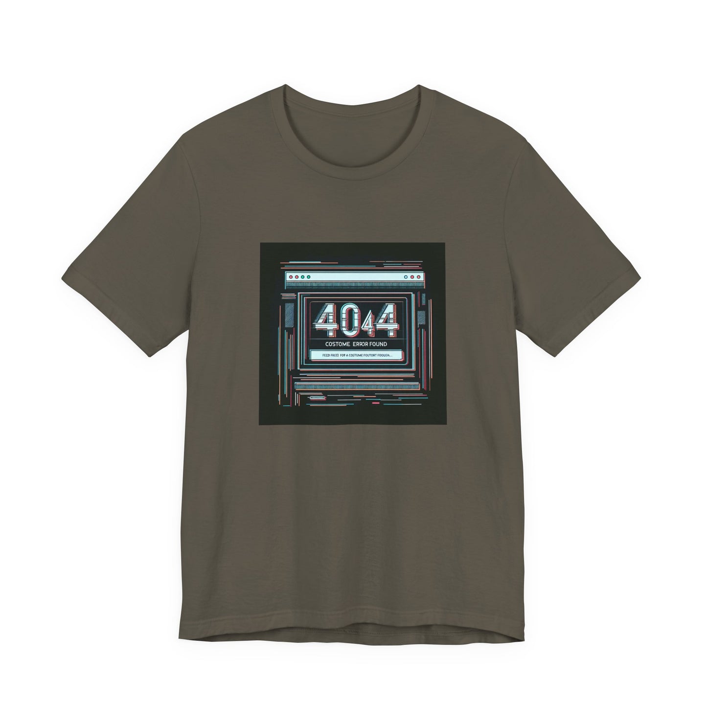 Tech Glitch Chic: 404 Costume Not Found T-Shirt
