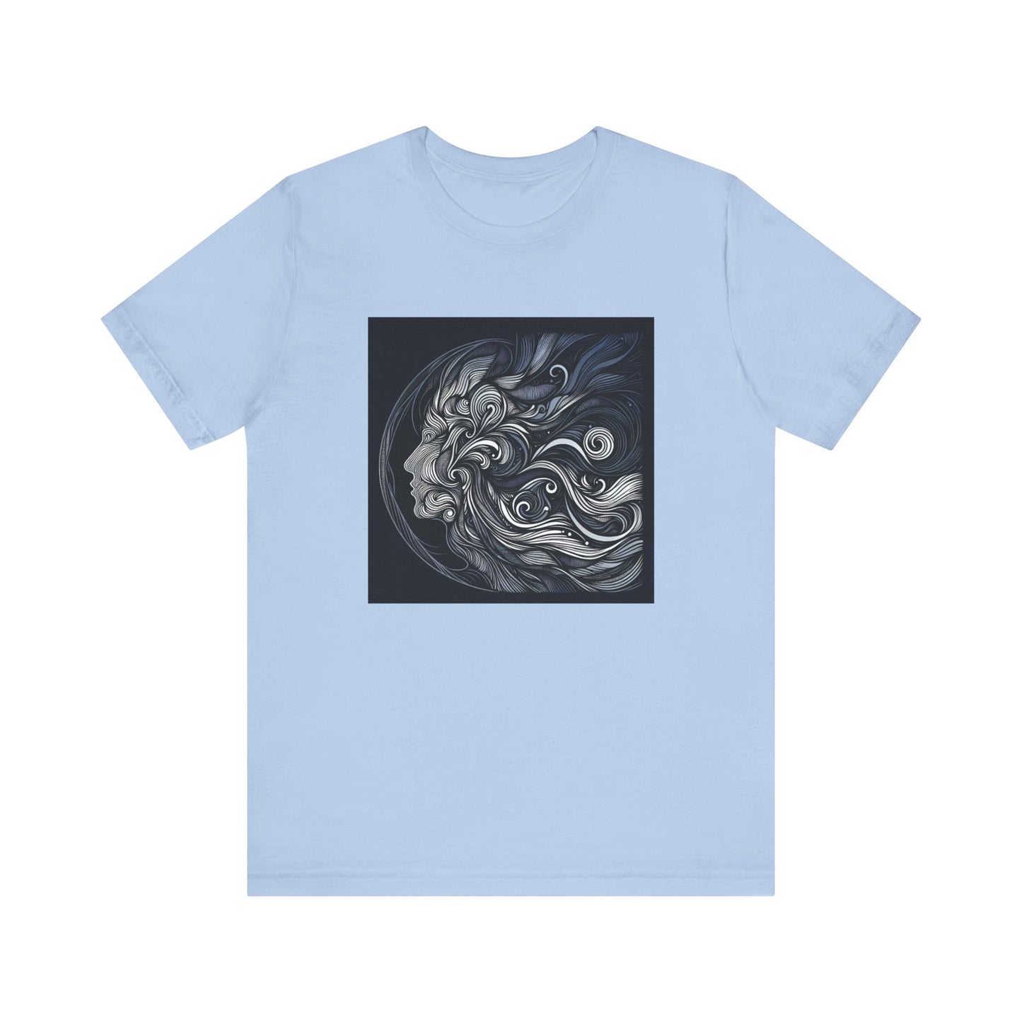 Flowing Lines: Wear Your Art in Motion T-Shirt