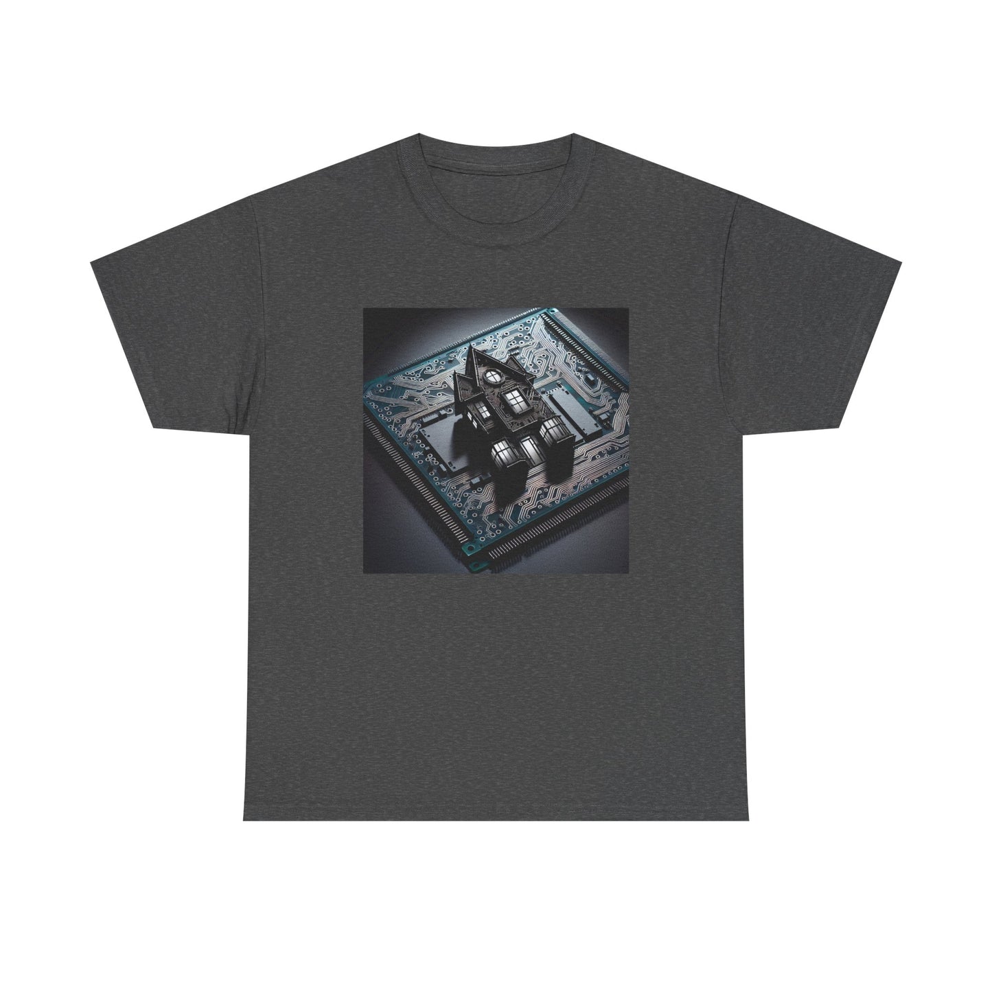 Techno Haunt: Ghostly Circuits of the Night T-Shirt