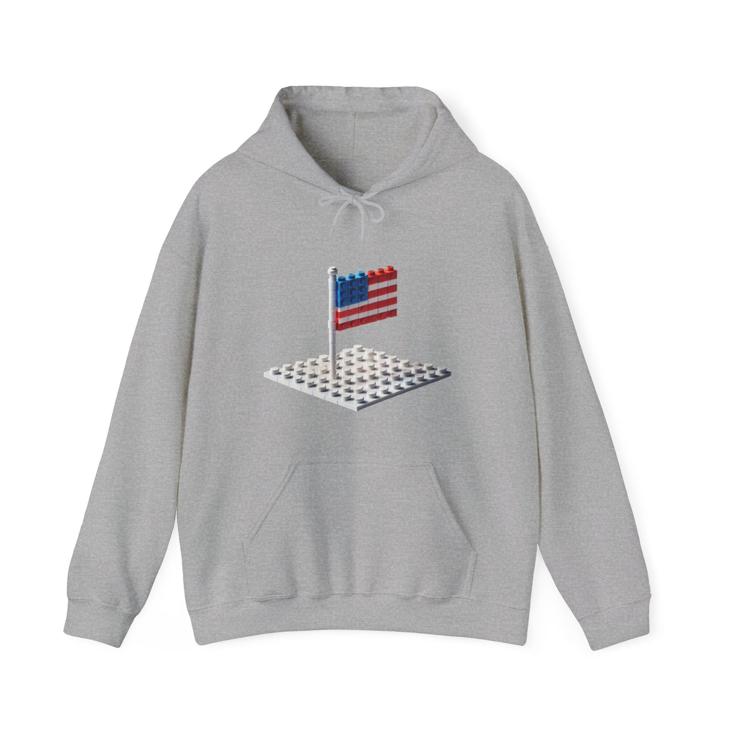 Lego July 4th design [Unisex Heavy Blend™ Hooded Sweatshirt]