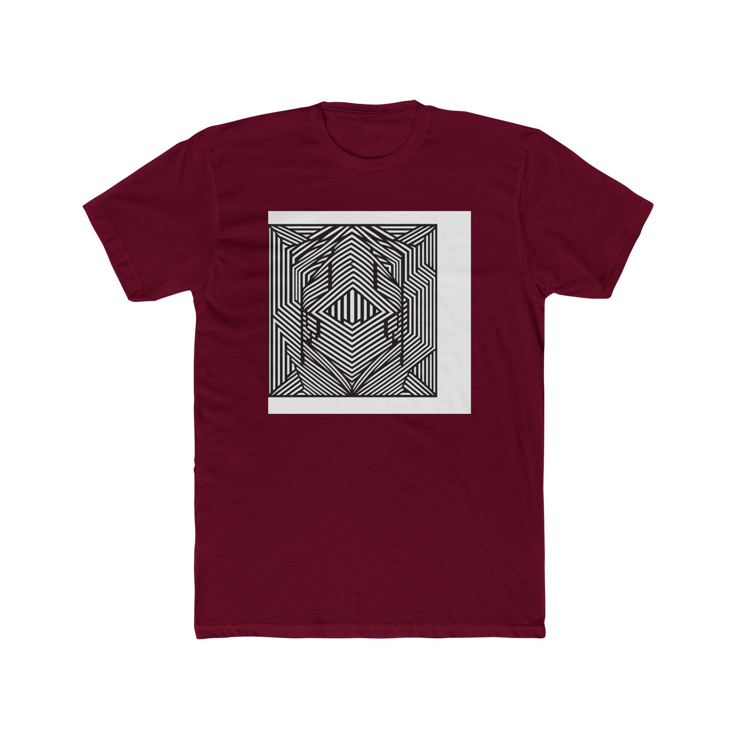 Mind-Bending Stripes: Unleash the Illusion Within T-Shirt