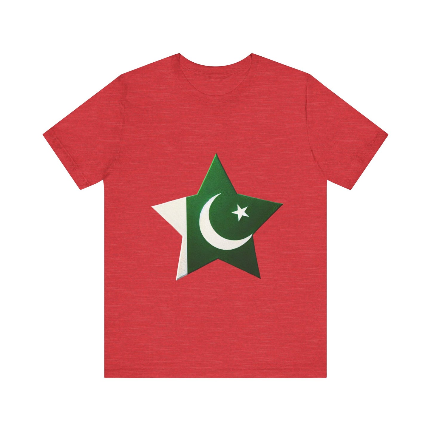 Pakistan flag design [Unisex Jersey Short Sleeve Tee]