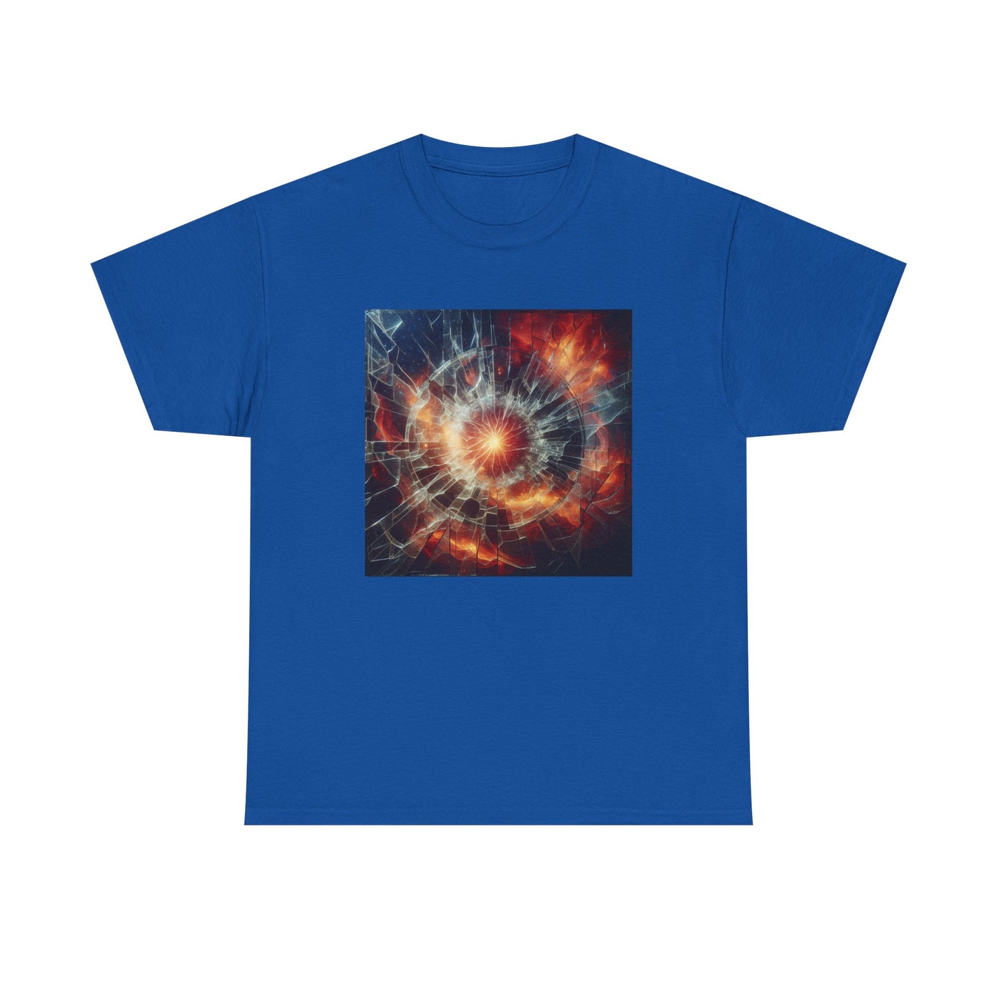 Shattered Radiance: Ignite the Fractured Glow T-Shirt