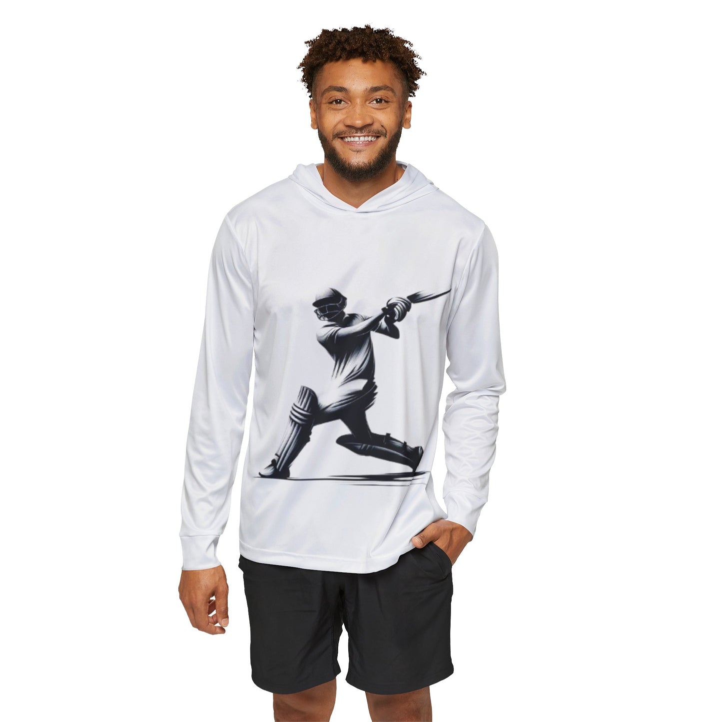 Cricket Design [Men's Sports Warmup Hoodie (AOP)]