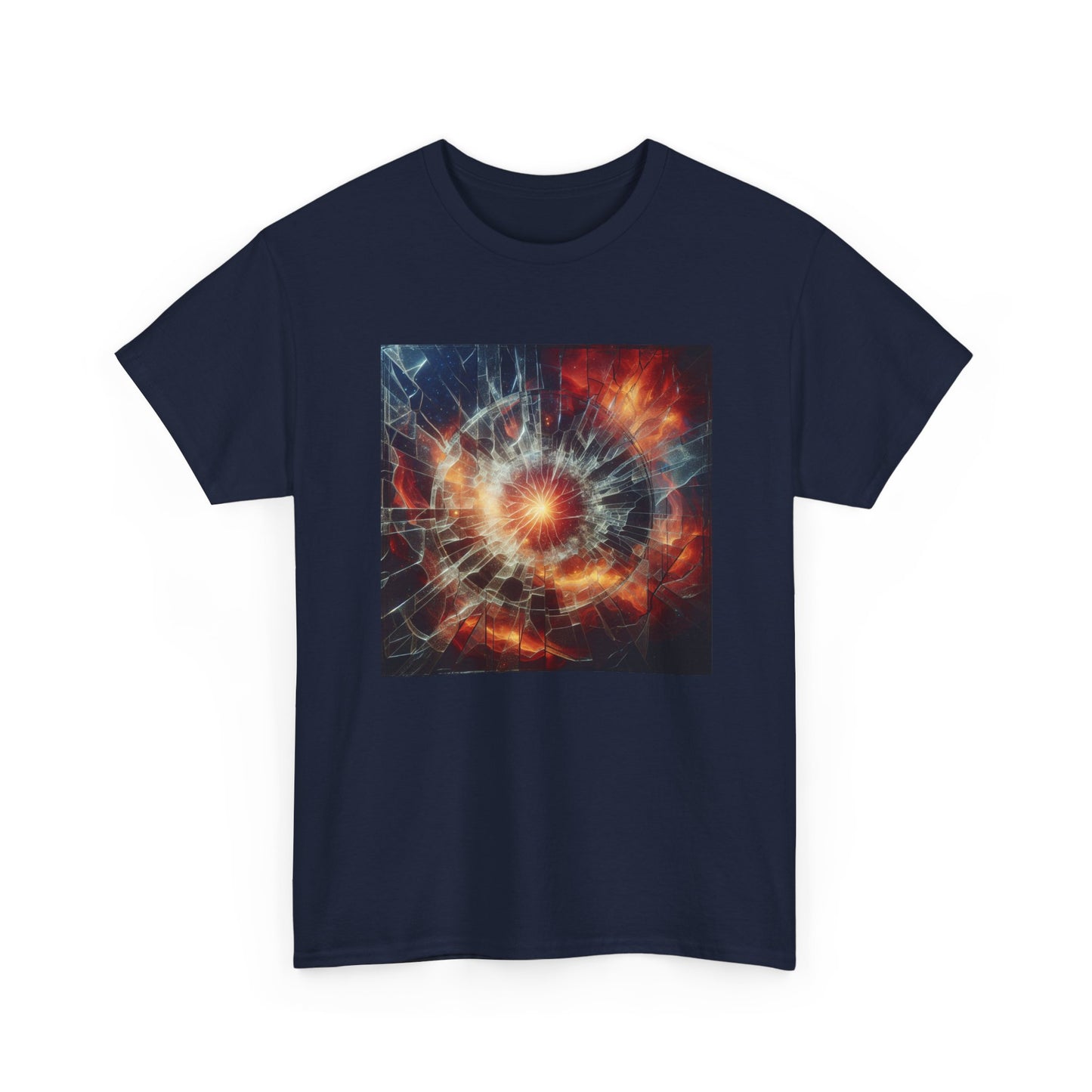 Shattered Radiance: Ignite the Fractured Glow T-Shirt