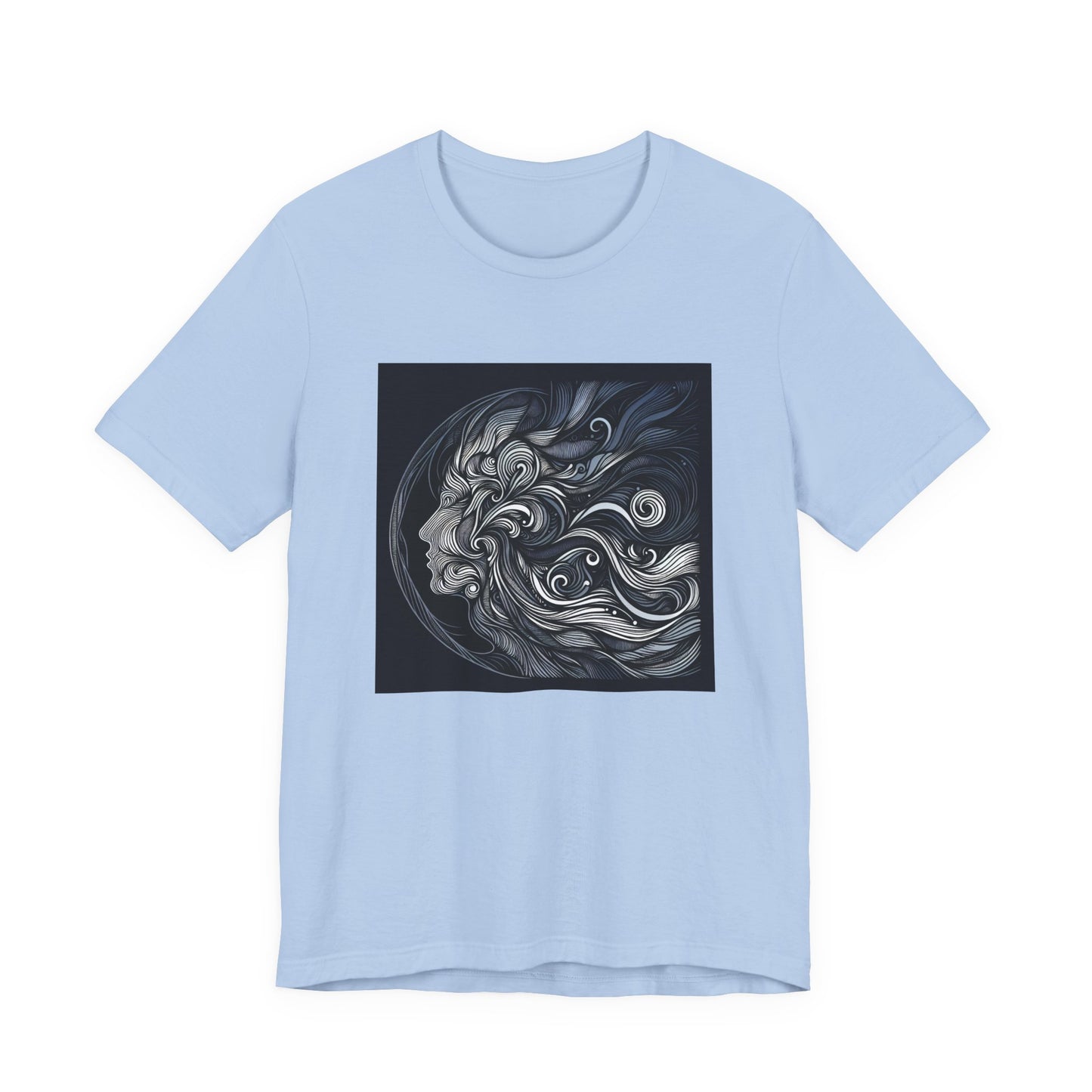 Flowing Lines: Wear Your Art in Motion T-Shirt