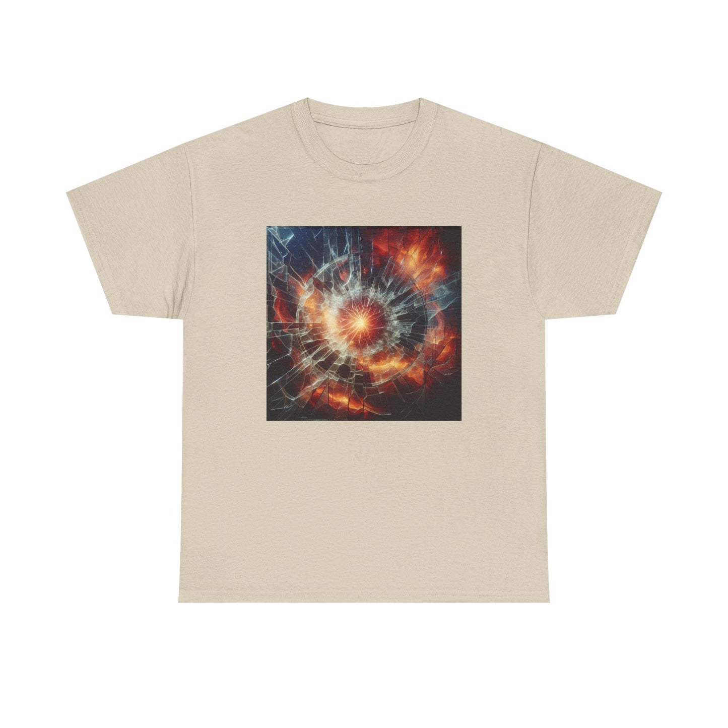 Shattered Radiance: Ignite the Fractured Glow T-Shirt