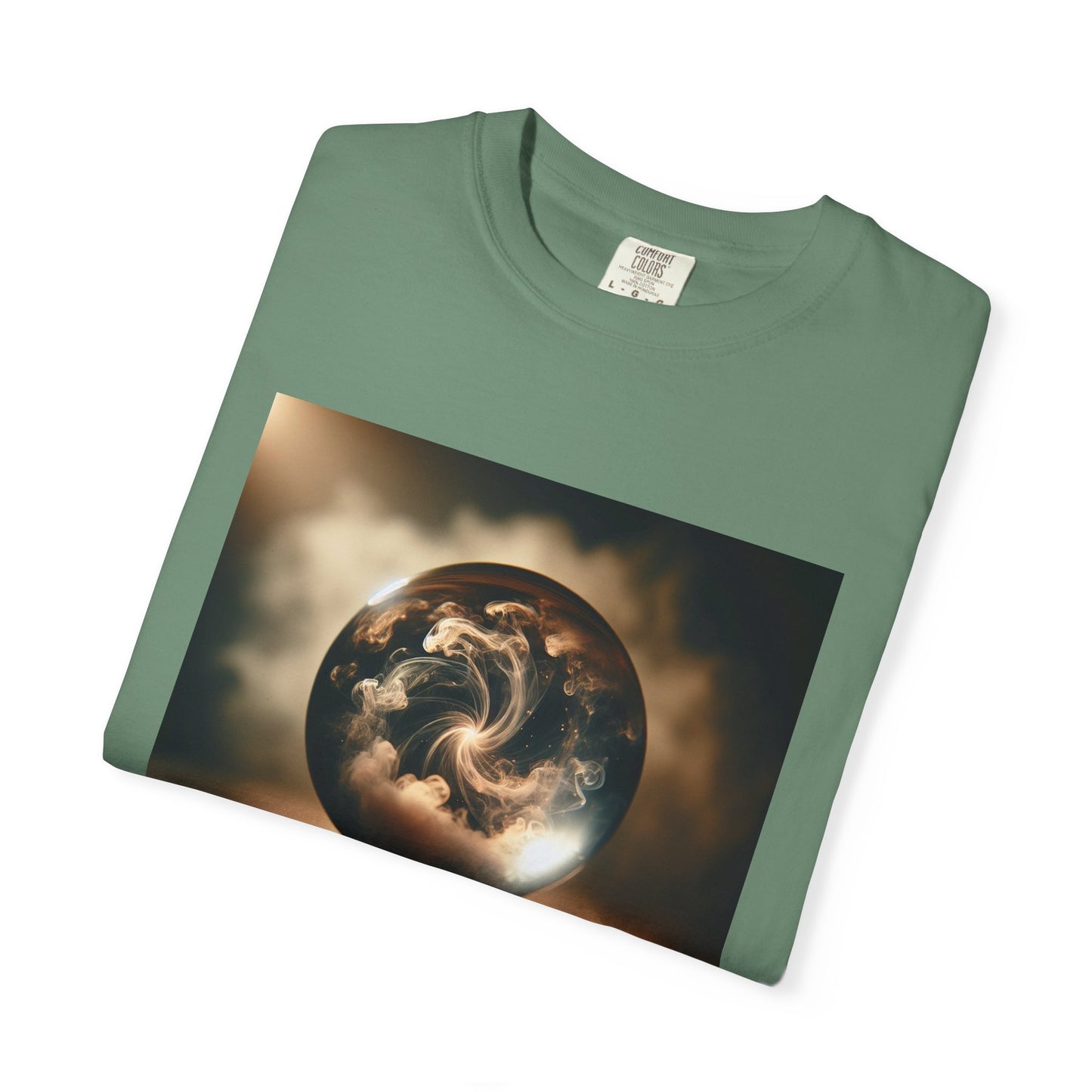 Enchanted Glimpse: Mystical Visions Swirling Within T-Shirt