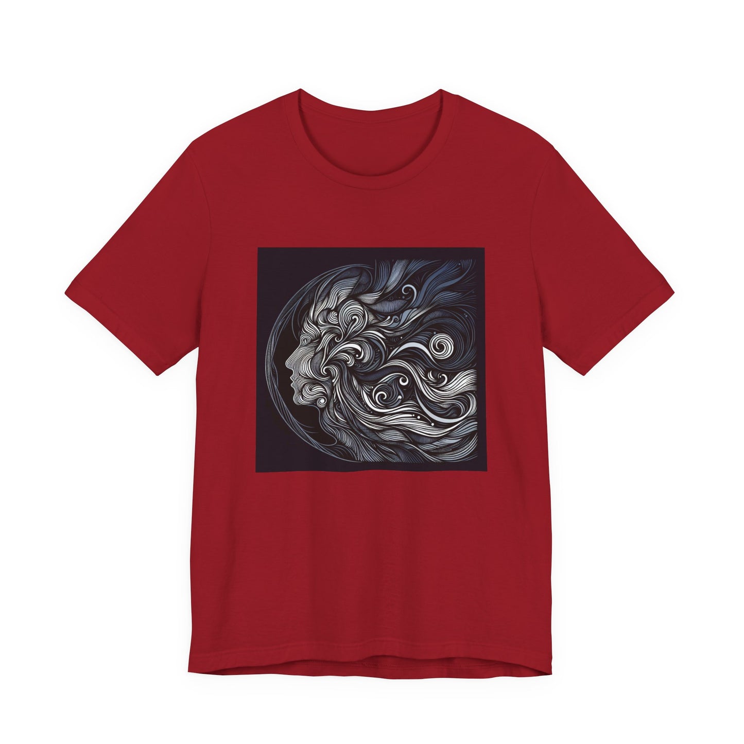 Flowing Lines: Wear Your Art in Motion T-Shirt