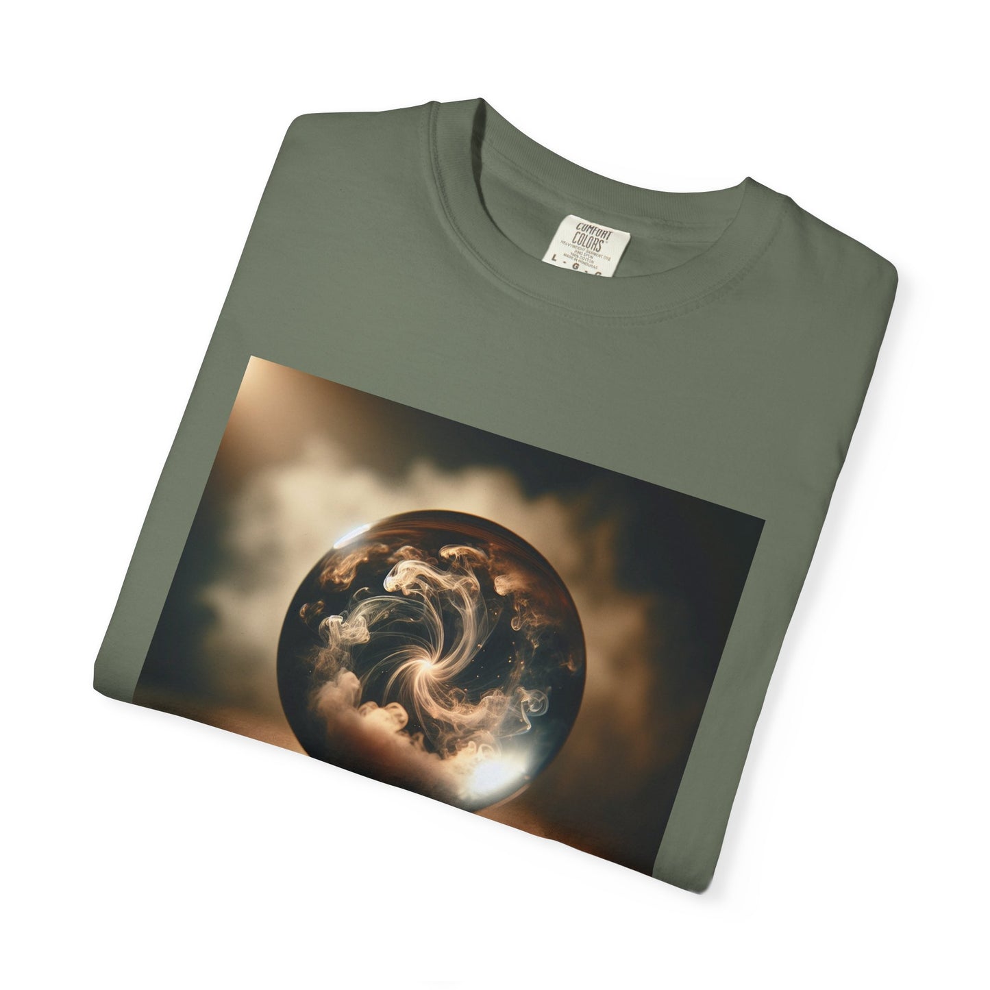 Enchanted Glimpse: Mystical Visions Swirling Within T-Shirt