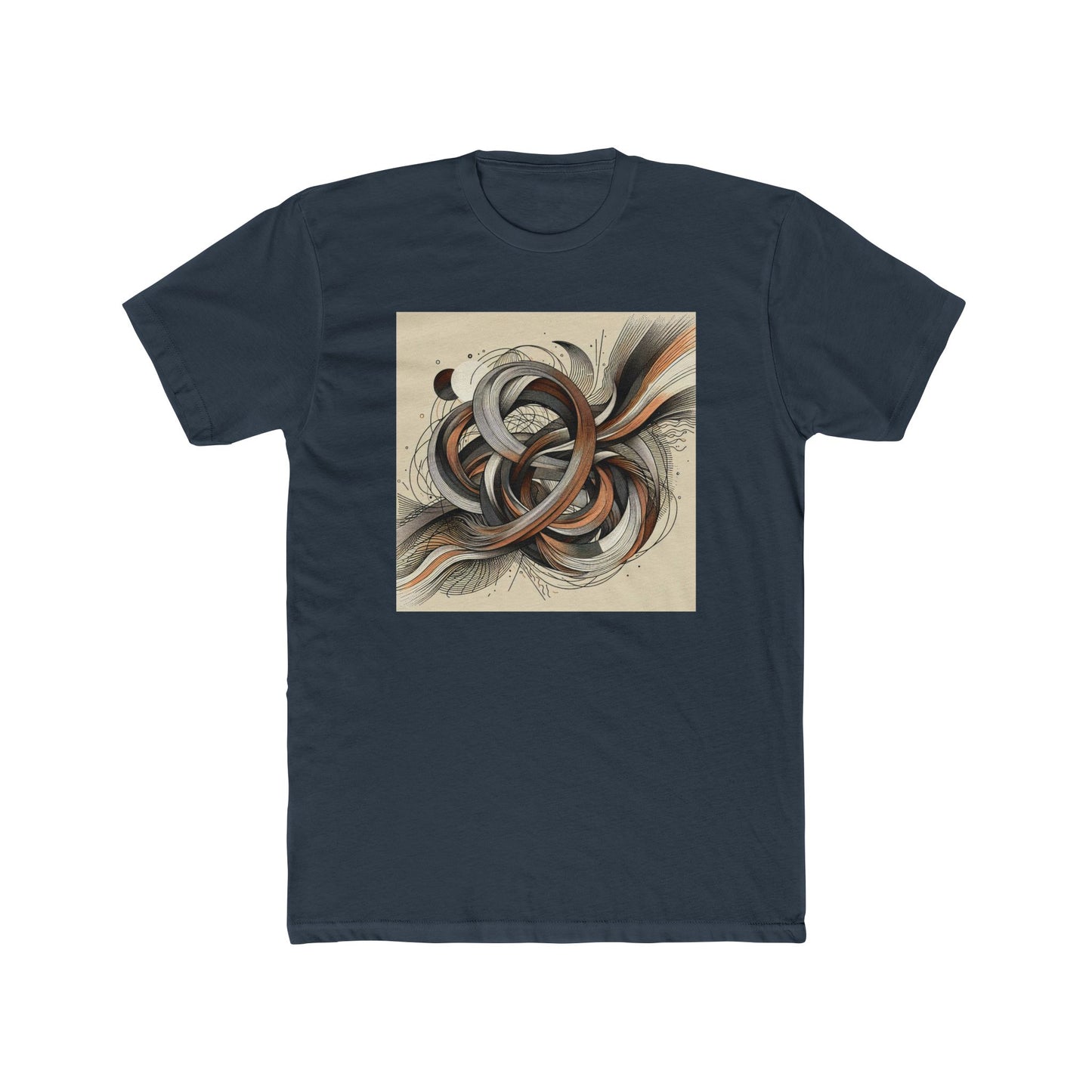 Flowing Lines: Art in Motion Tee T-Shirt