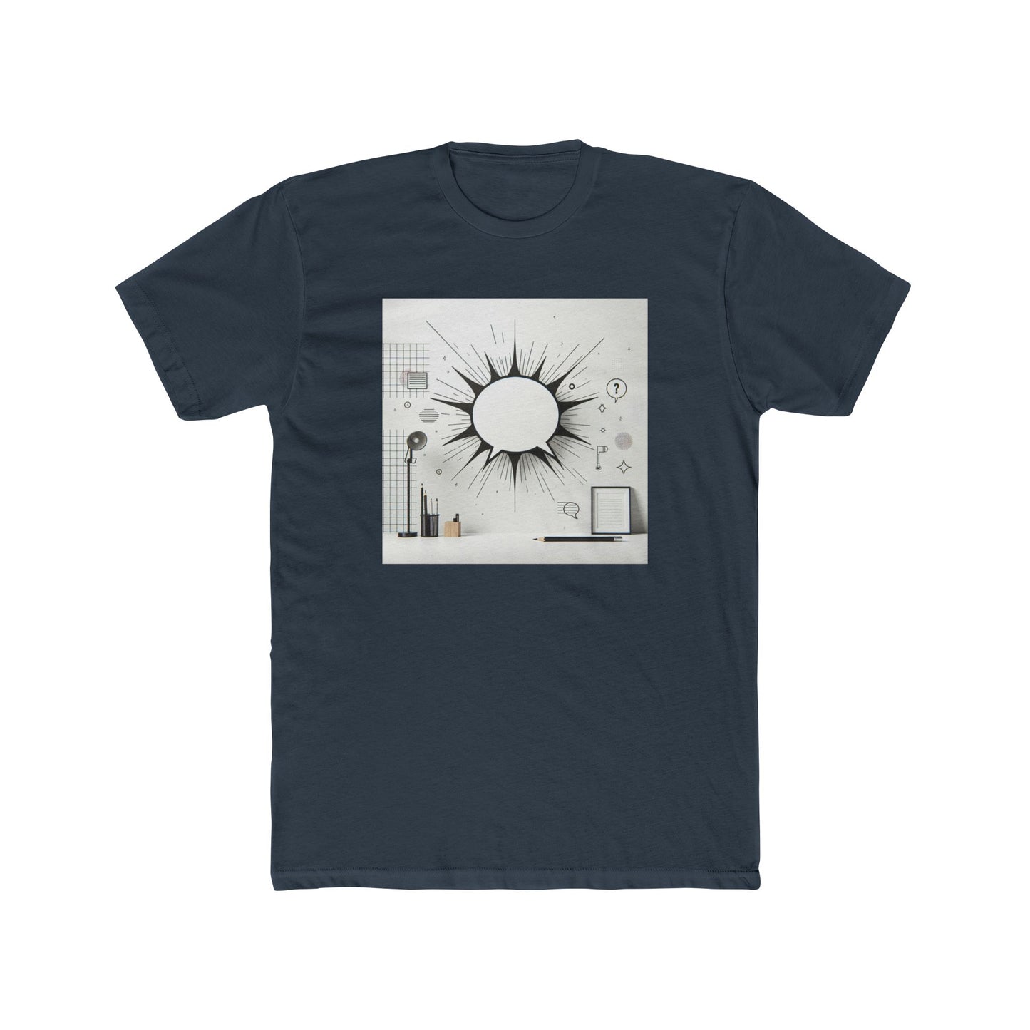 Silent Story: Words Speak Louder Than Faces T-Shirt