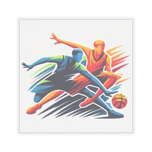 Basket Ball Design 2 [Kiss-Cut Stickers]