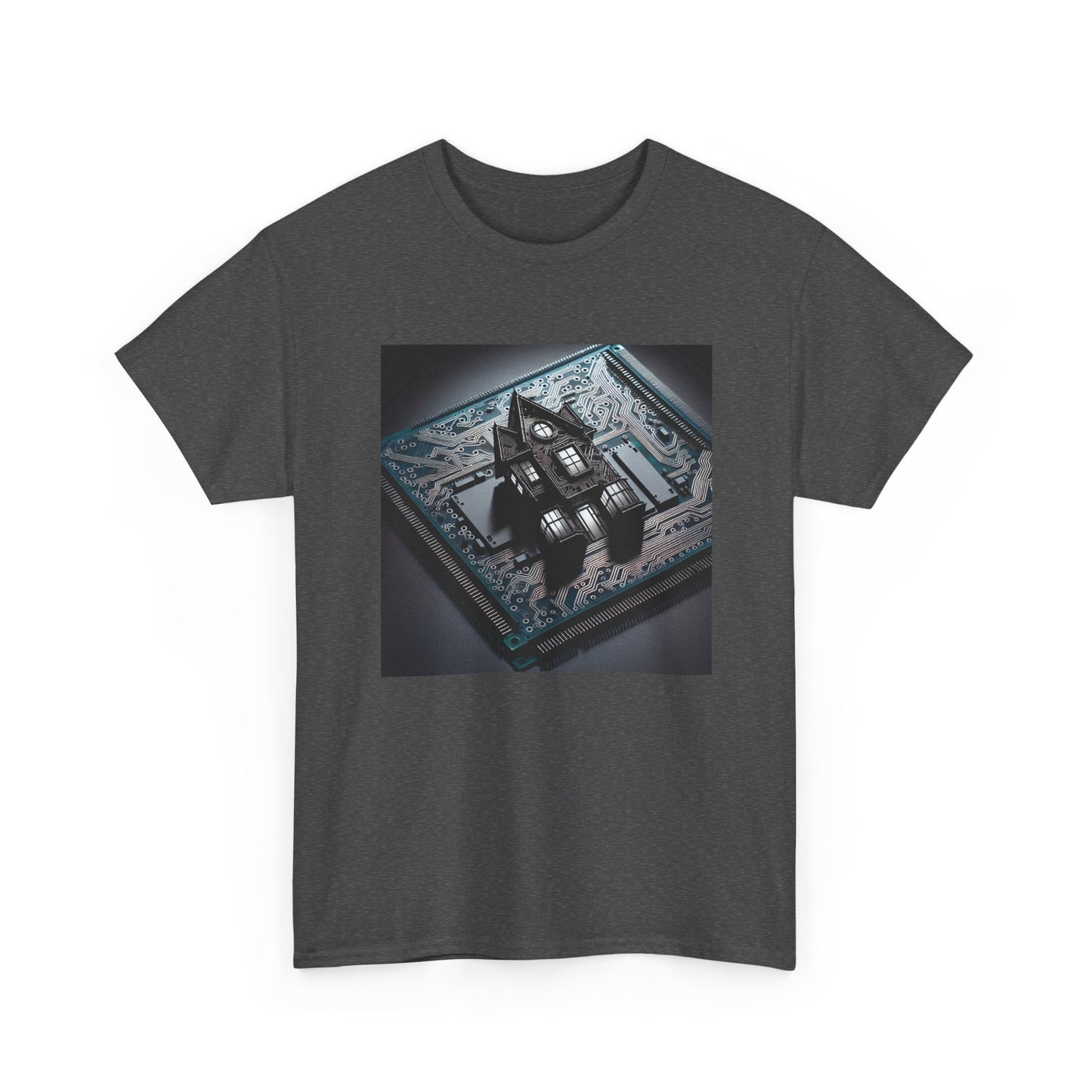 Techno Haunt: Ghostly Circuits of the Night T-Shirt