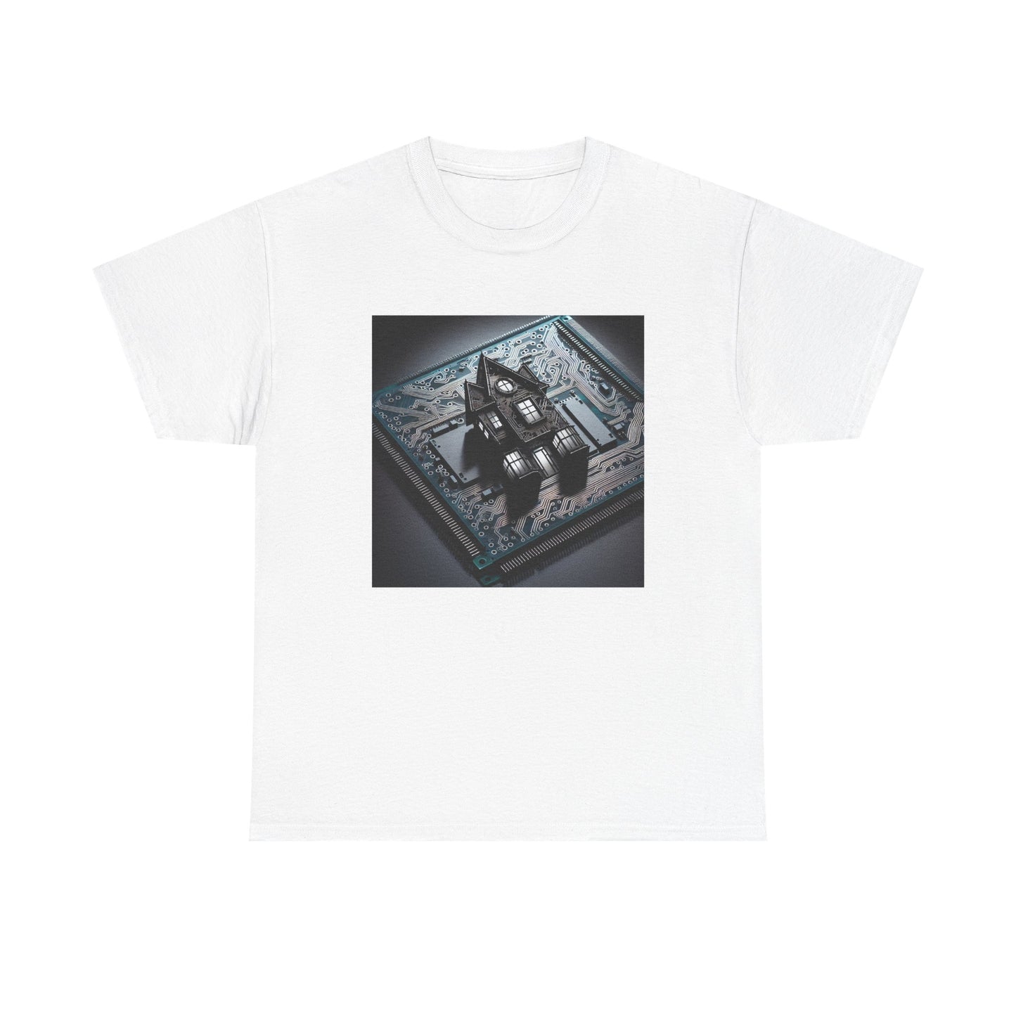 Techno Haunt: Ghostly Circuits of the Night T-Shirt