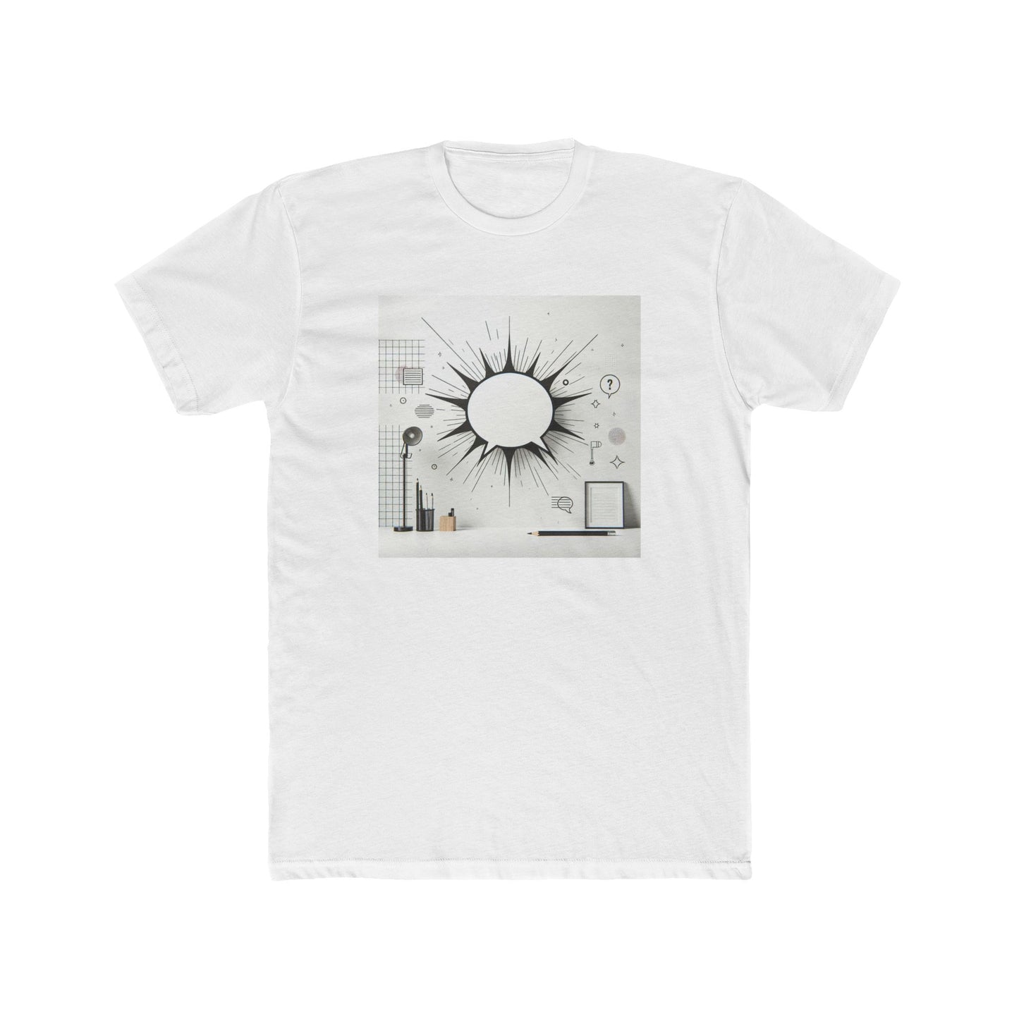 Silent Story: Words Speak Louder Than Faces T-Shirt