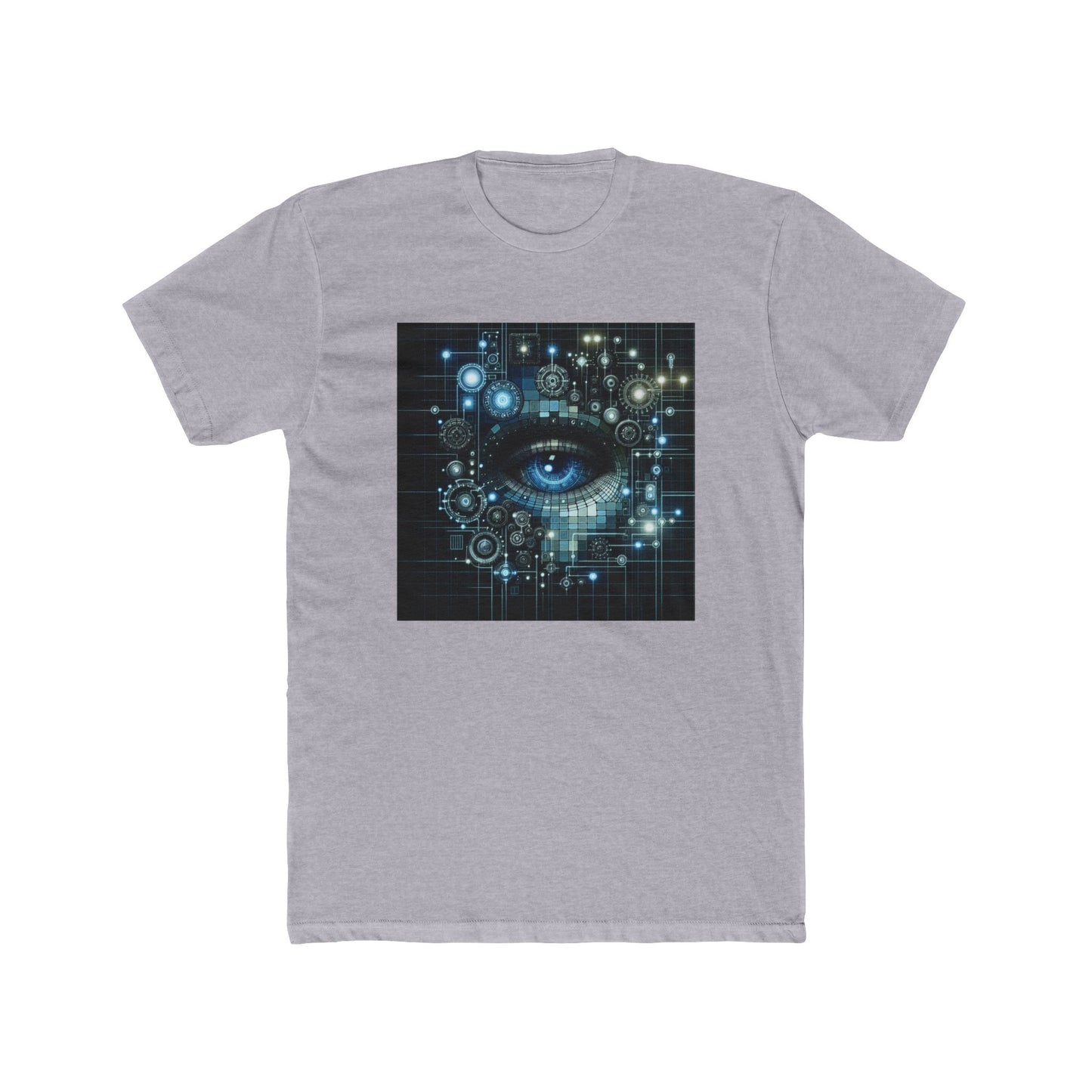 Cyber Vision: Illuminate the Grid with AI Eyes T-Shirt