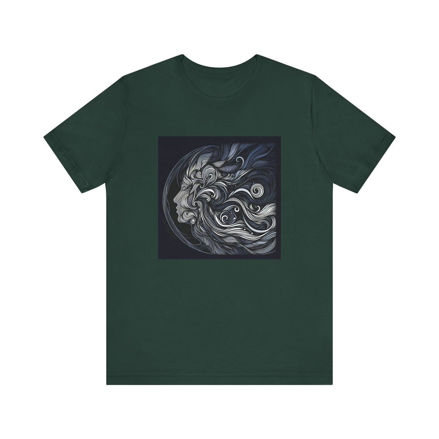 Flowing Lines: Wear Your Art in Motion T-Shirt
