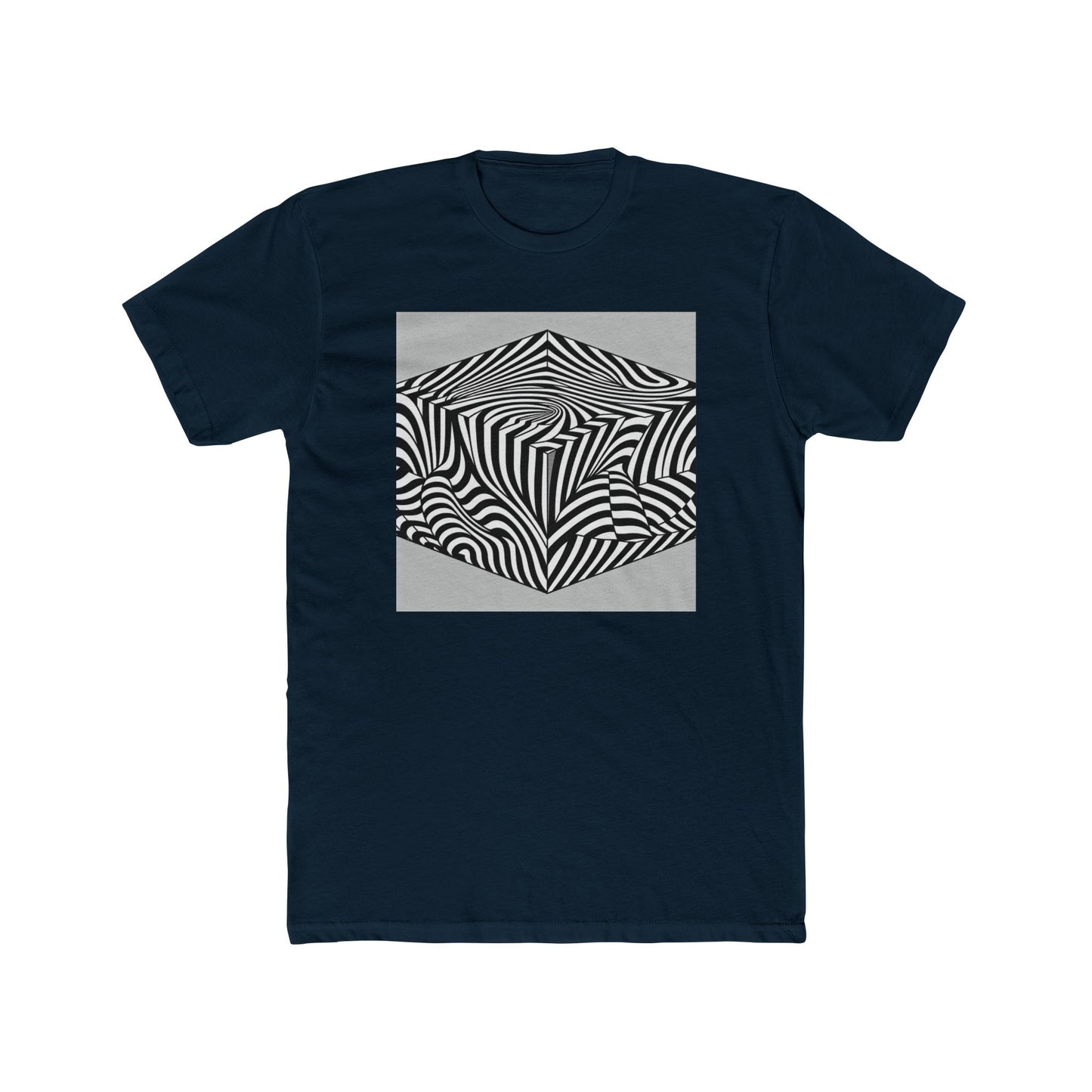 Mind-Bending Stripes: See Beyond the Lines T-Shirt