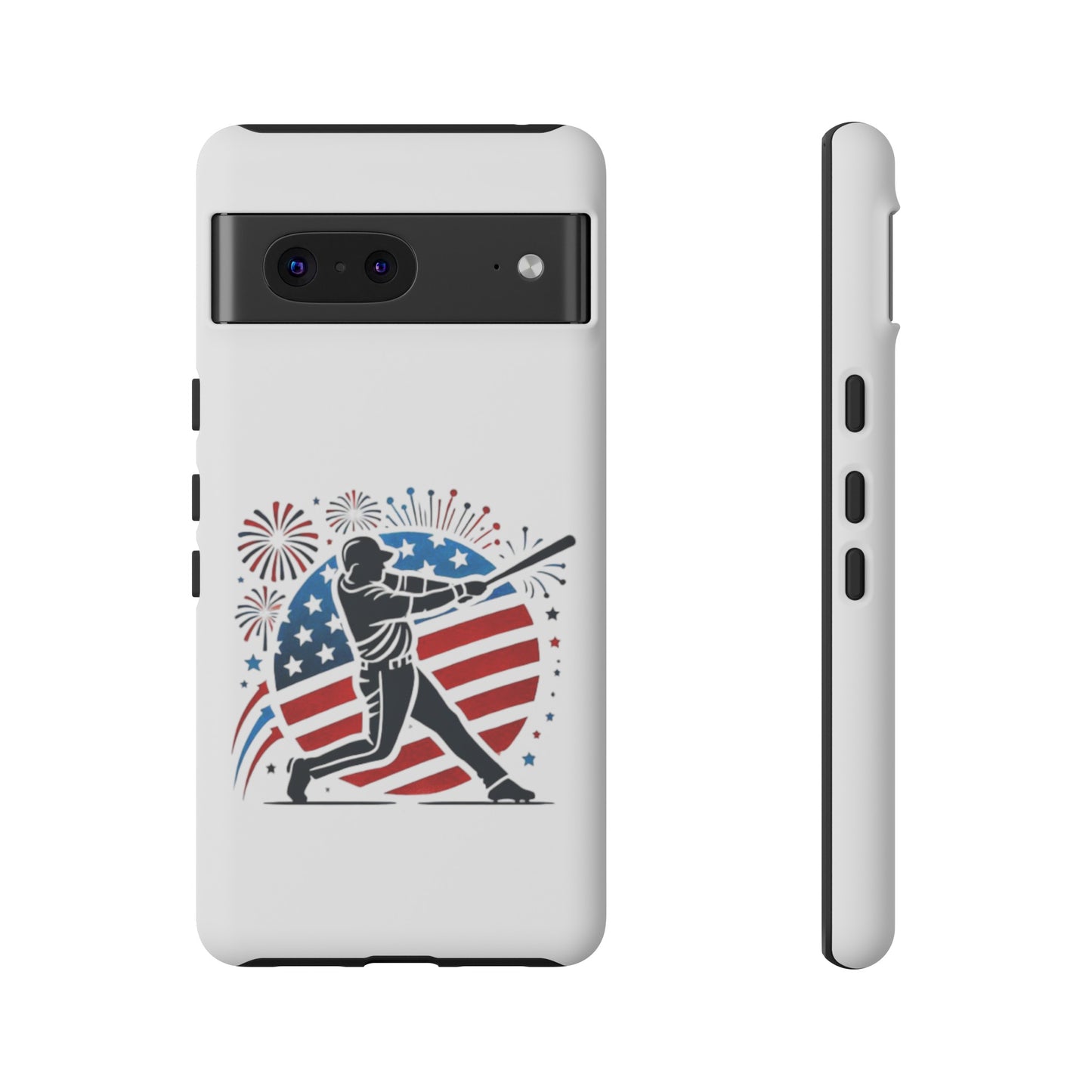 July 4th Baseball design Tough Cases