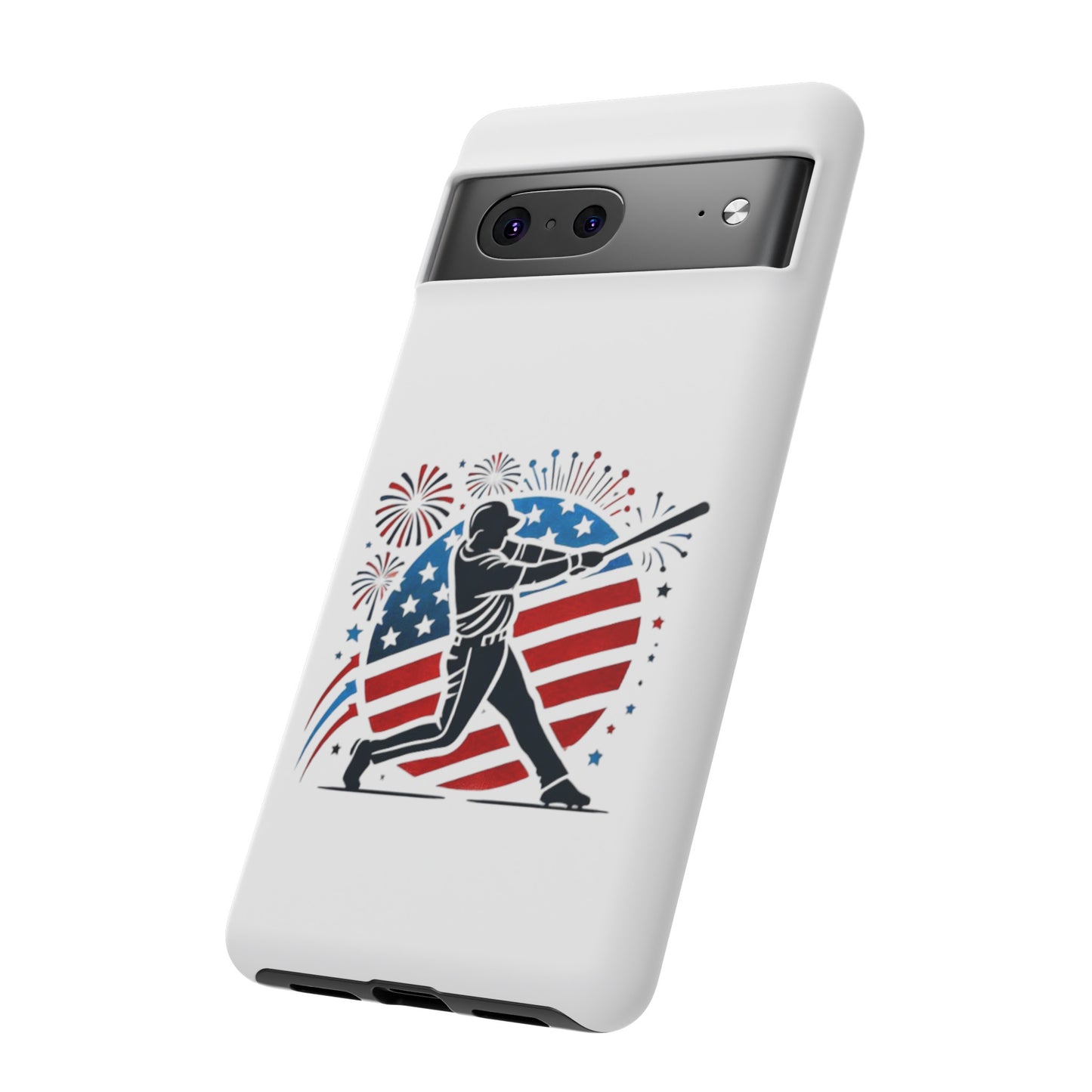 July 4th Baseball design Tough Cases