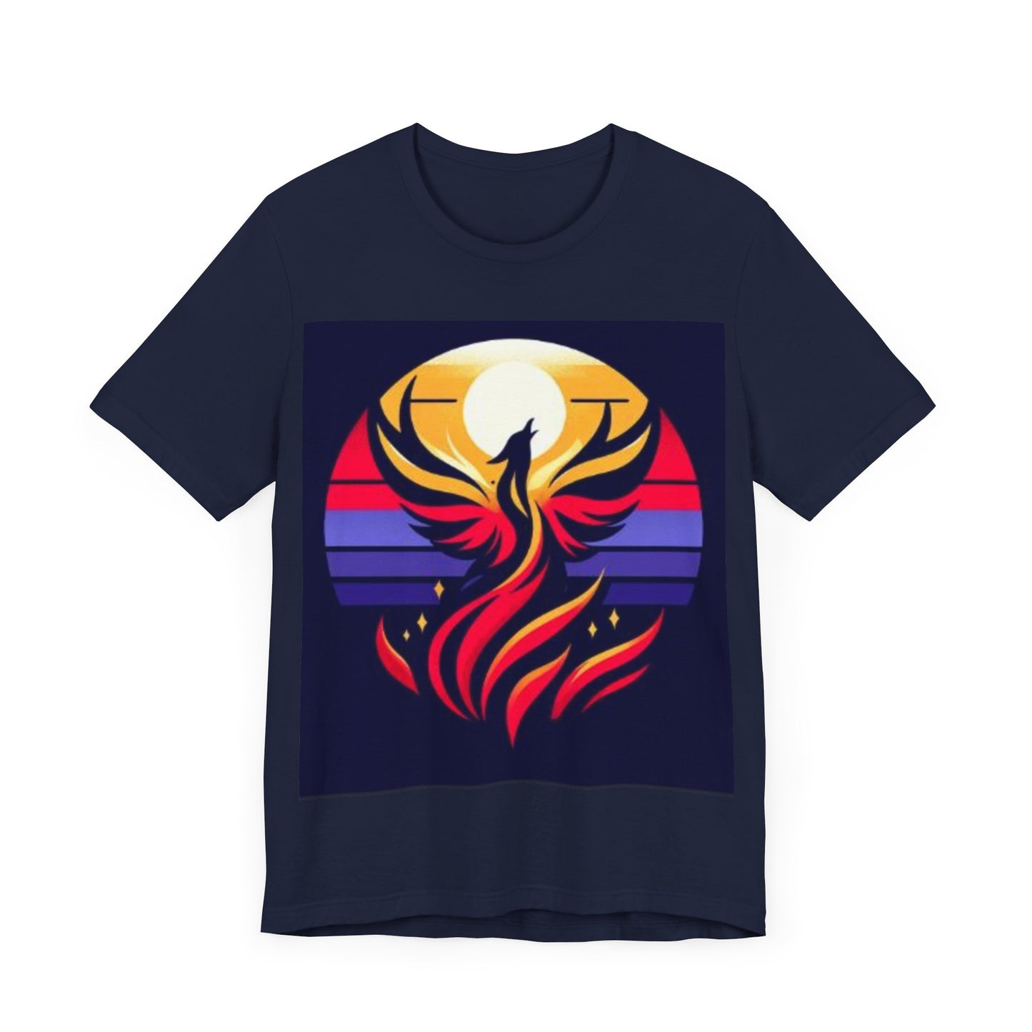 Rising Bird Art Design [Unisex Jersey Short Sleeve Tee]