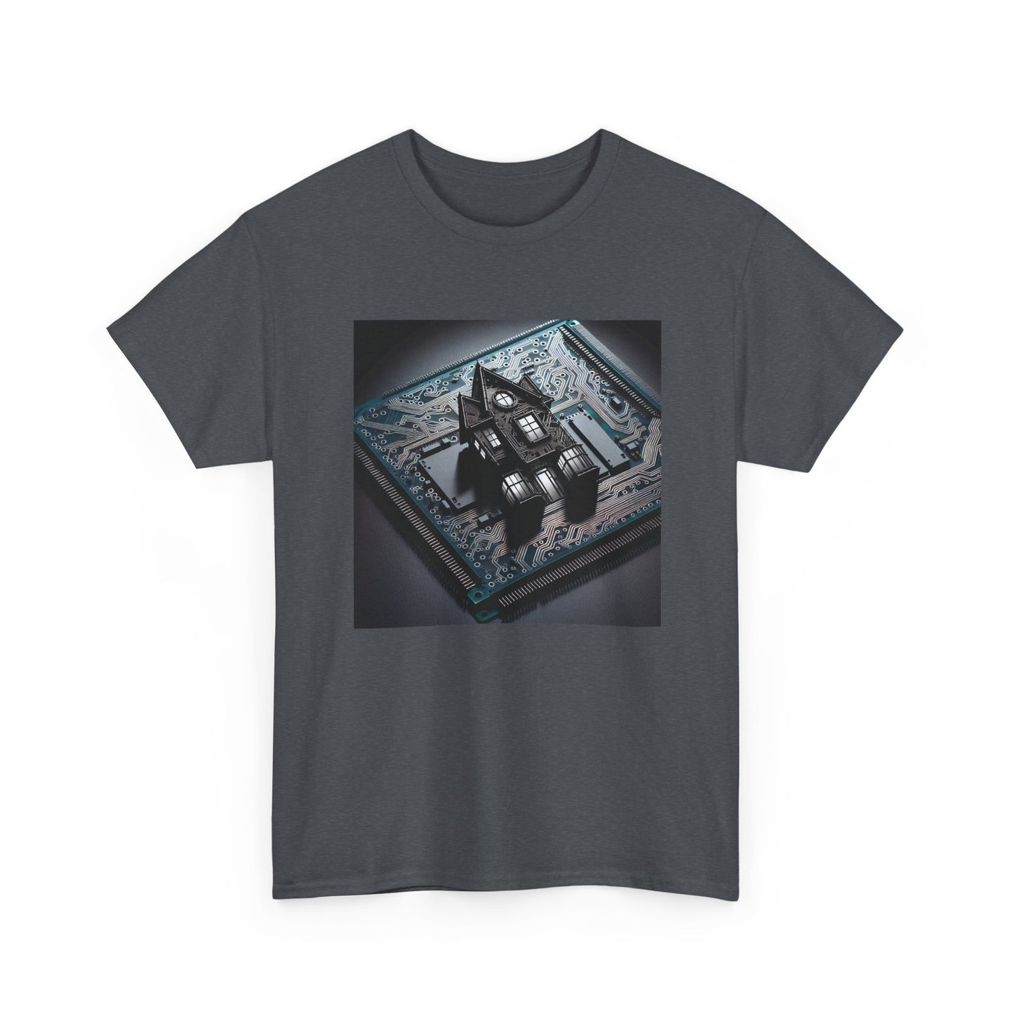 Techno Haunt: Ghostly Circuits of the Night T-Shirt