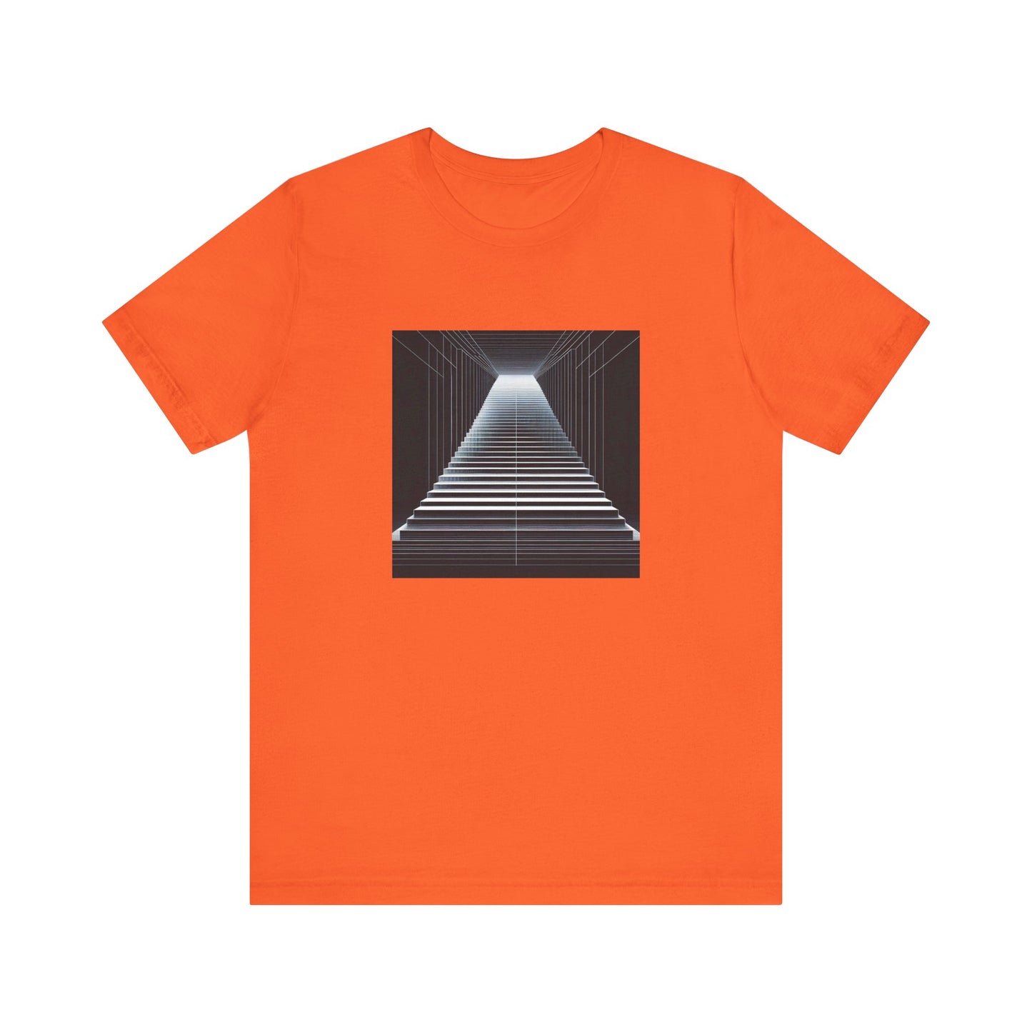 Steps into the Abyss: Vector Darkness Unveiled T-Shirt