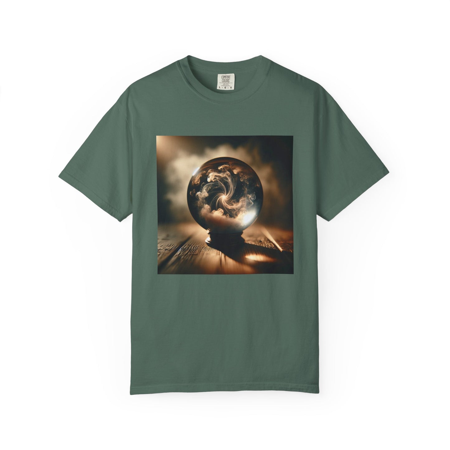 Enchanted Glimpse: Mystical Visions Swirling Within T-Shirt