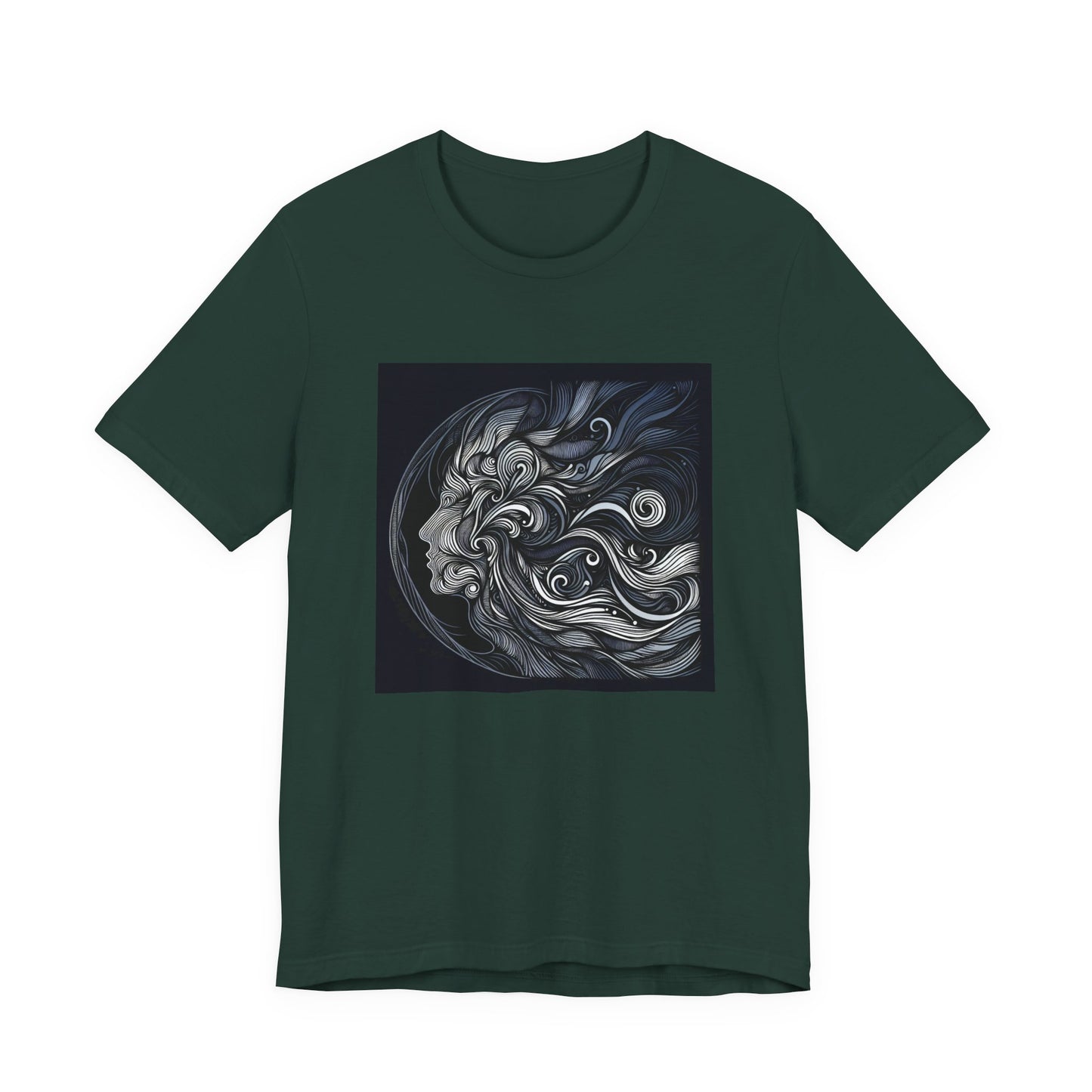 Flowing Lines: Wear Your Art in Motion T-Shirt