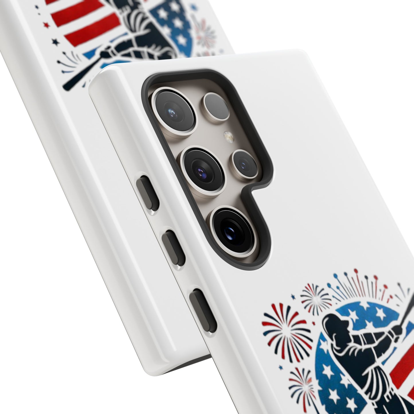 July 4th Baseball design Tough Cases