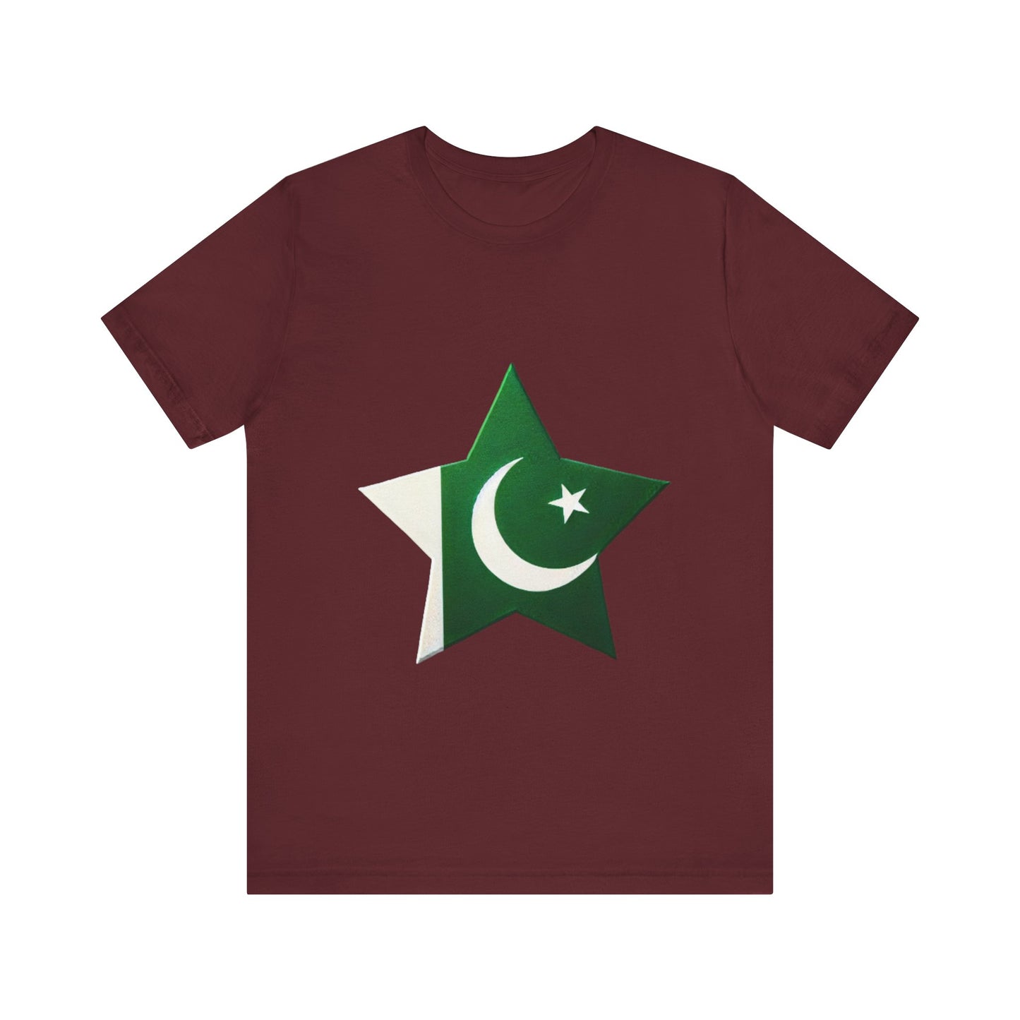 Pakistan flag design [Unisex Jersey Short Sleeve Tee]
