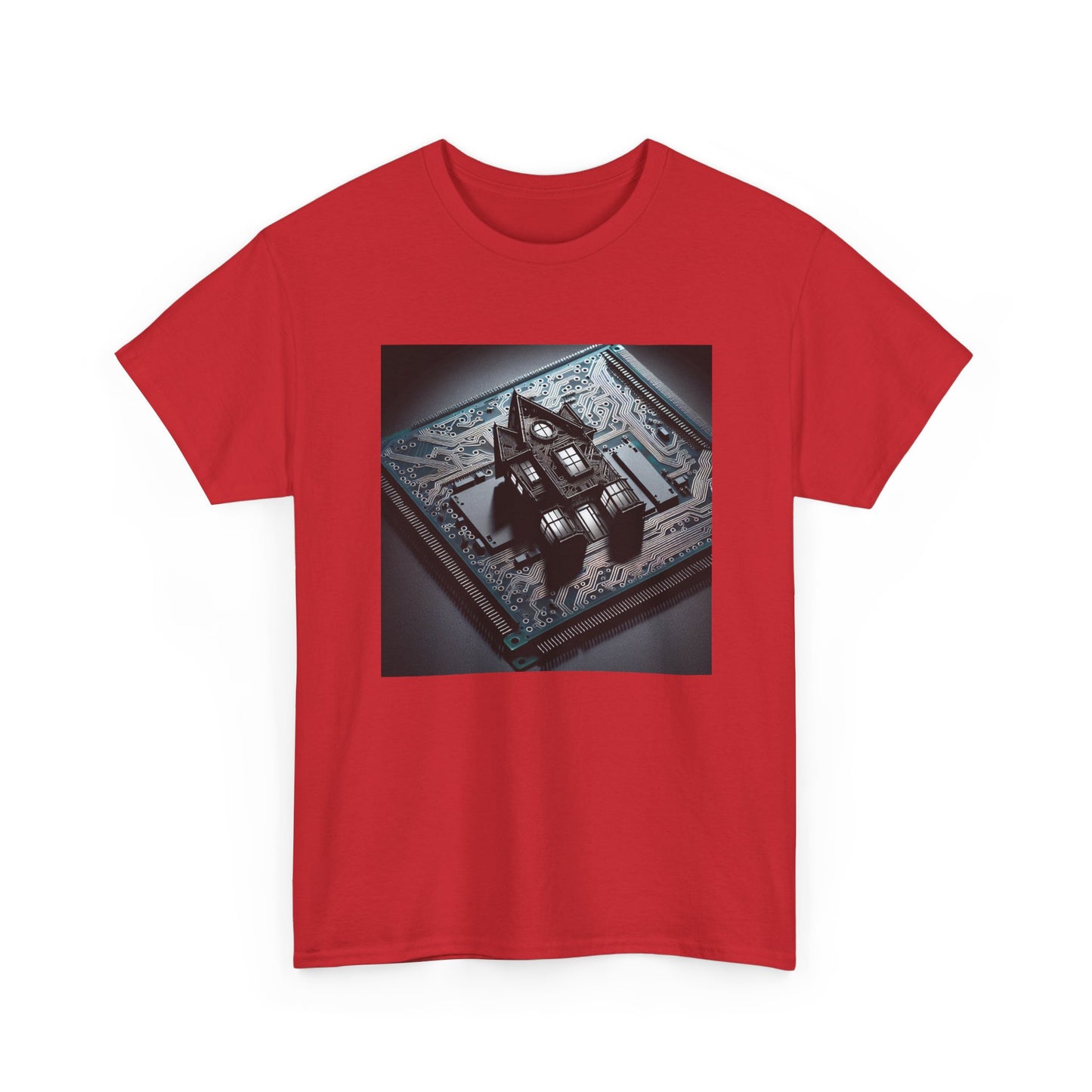 Techno Haunt: Ghostly Circuits of the Night T-Shirt