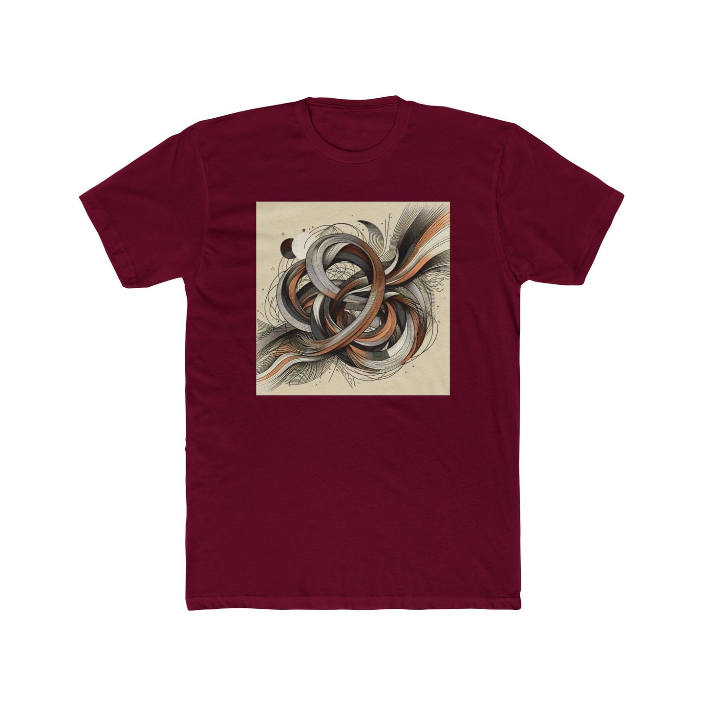 Flowing Lines: Art in Motion Tee T-Shirt
