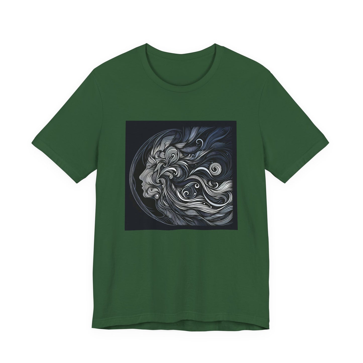 Flowing Lines: Wear Your Art in Motion T-Shirt