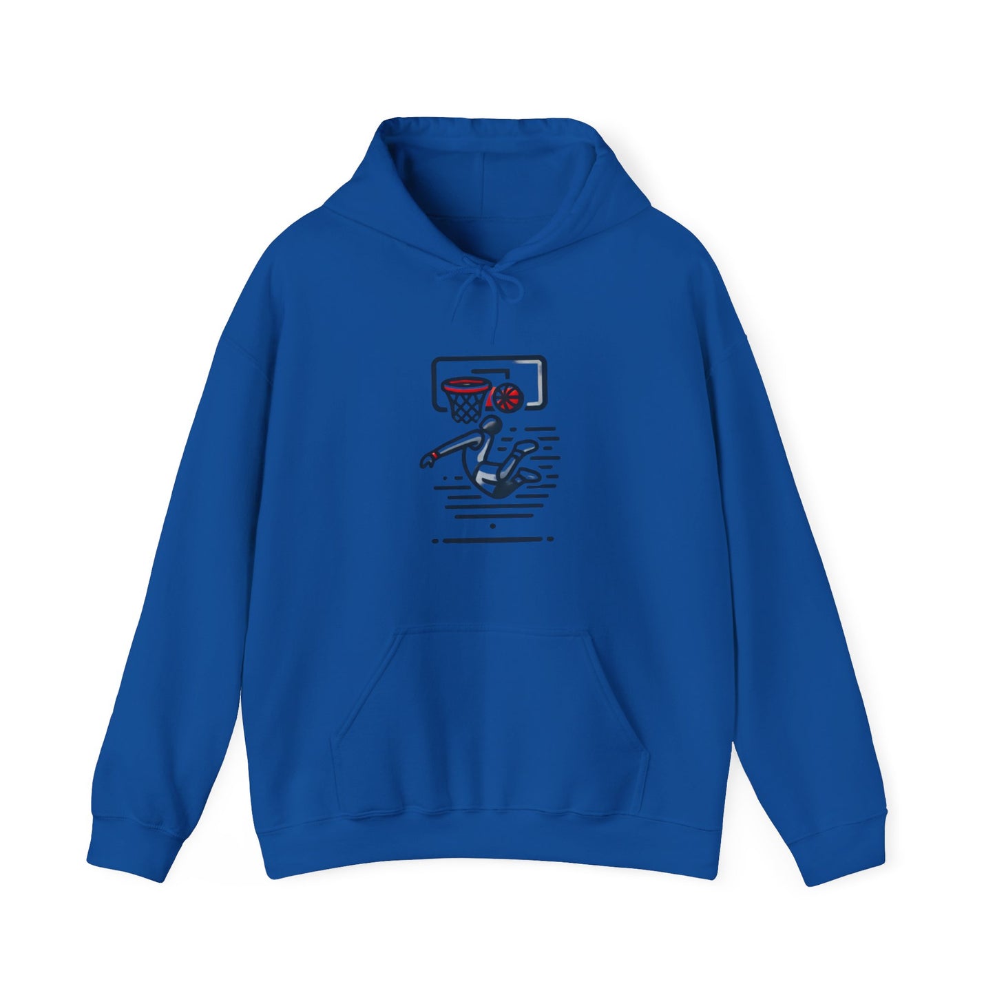 Basket Ball Design [Unisex Heavy Blend™ Hooded Sweatshirt]