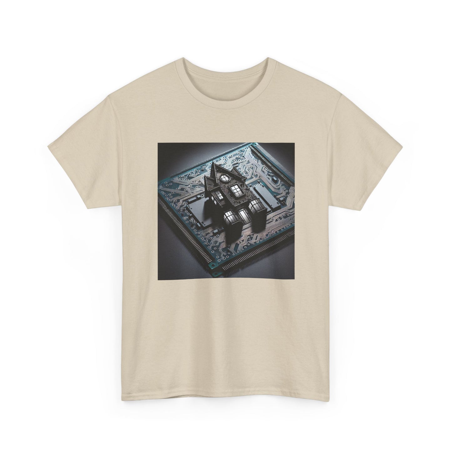 Techno Haunt: Ghostly Circuits of the Night T-Shirt