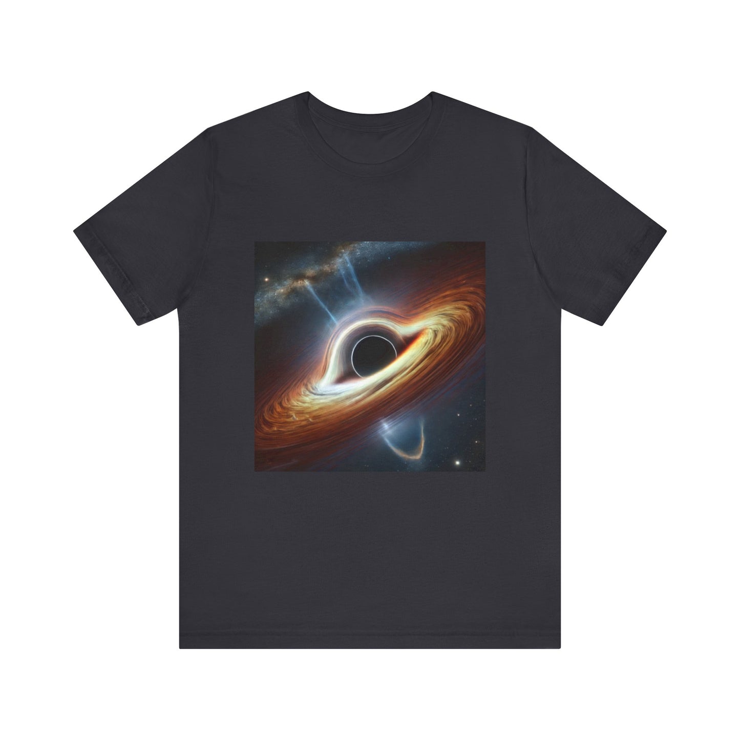 Black Hole Design [Unisex Jersey Short Sleeve Tee]
