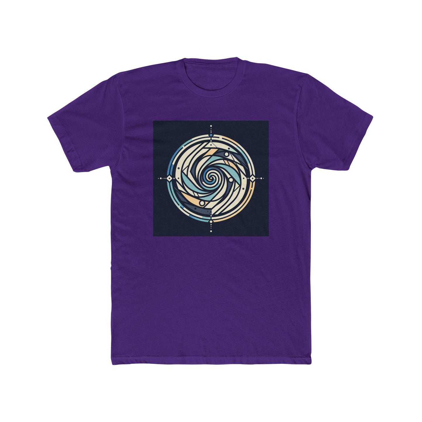 Spiral Symphony: Geometric Harmony on Your Tee T-Shirt