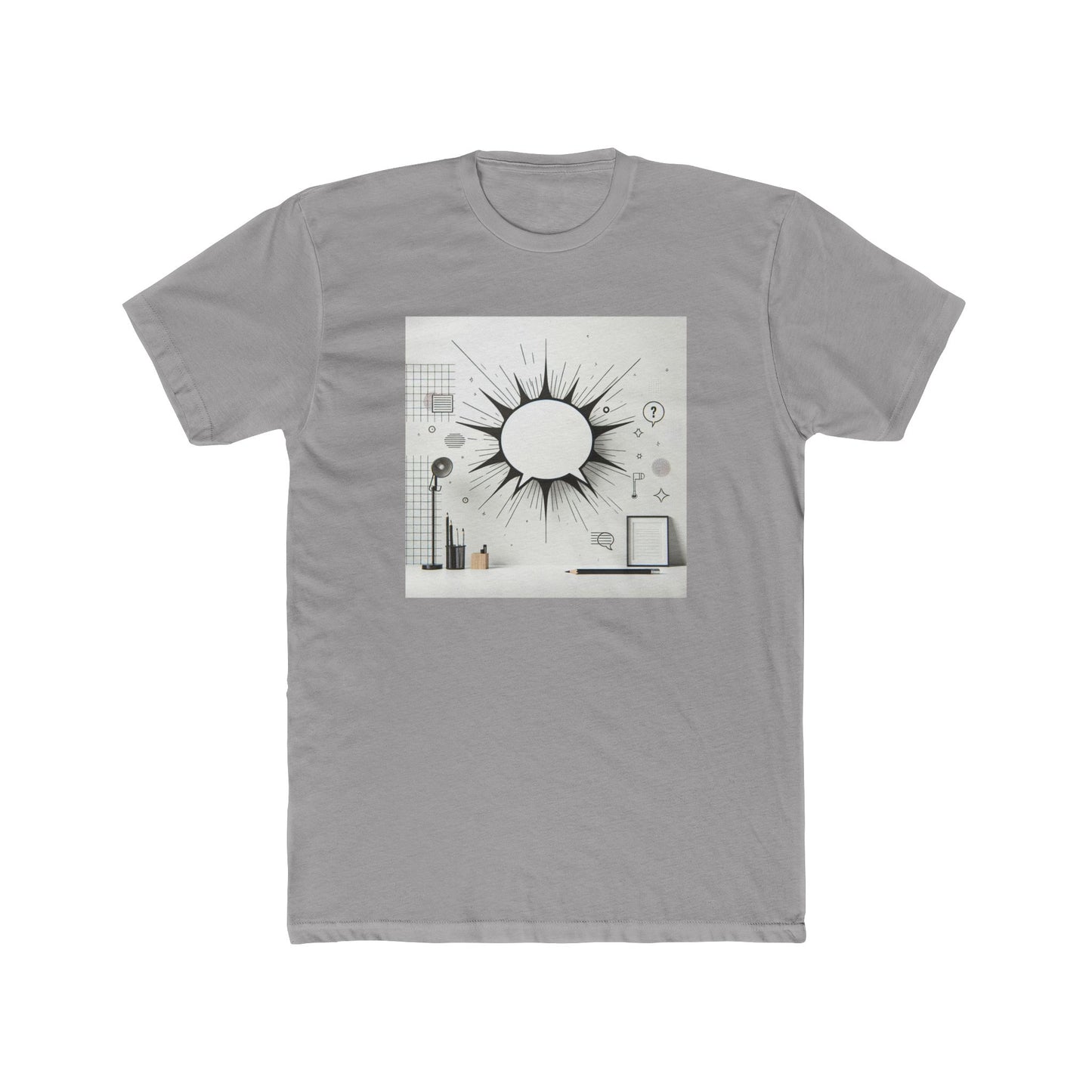 Silent Story: Words Speak Louder Than Faces T-Shirt