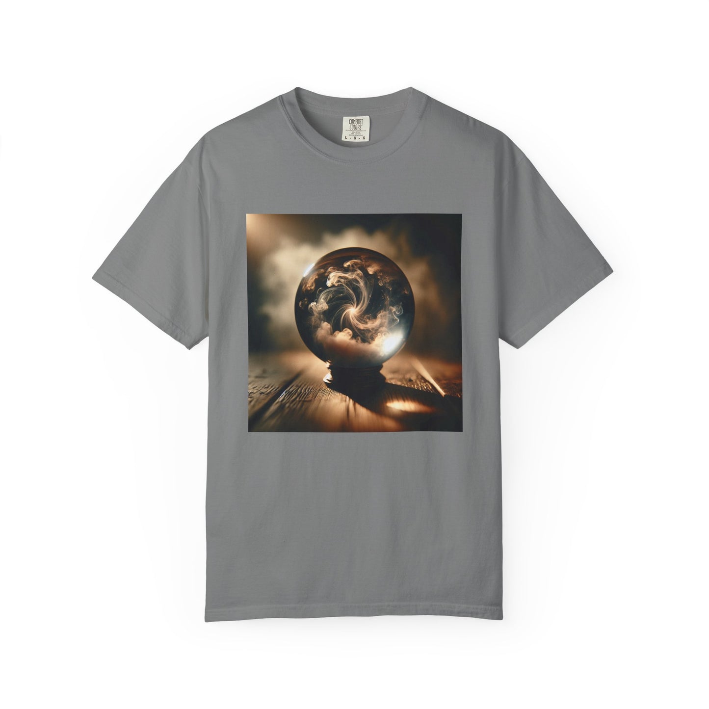 Enchanted Glimpse: Mystical Visions Swirling Within T-Shirt