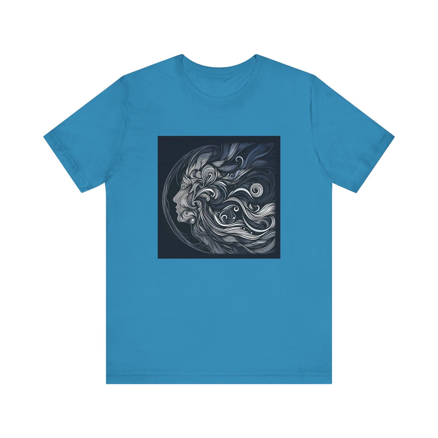 Flowing Lines: Wear Your Art in Motion T-Shirt